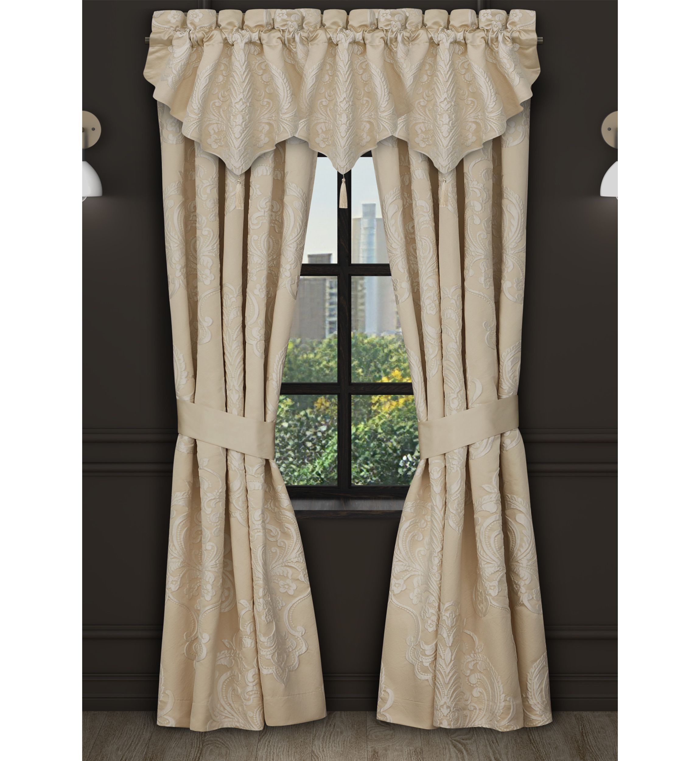 Salerno Ascot Window Valance