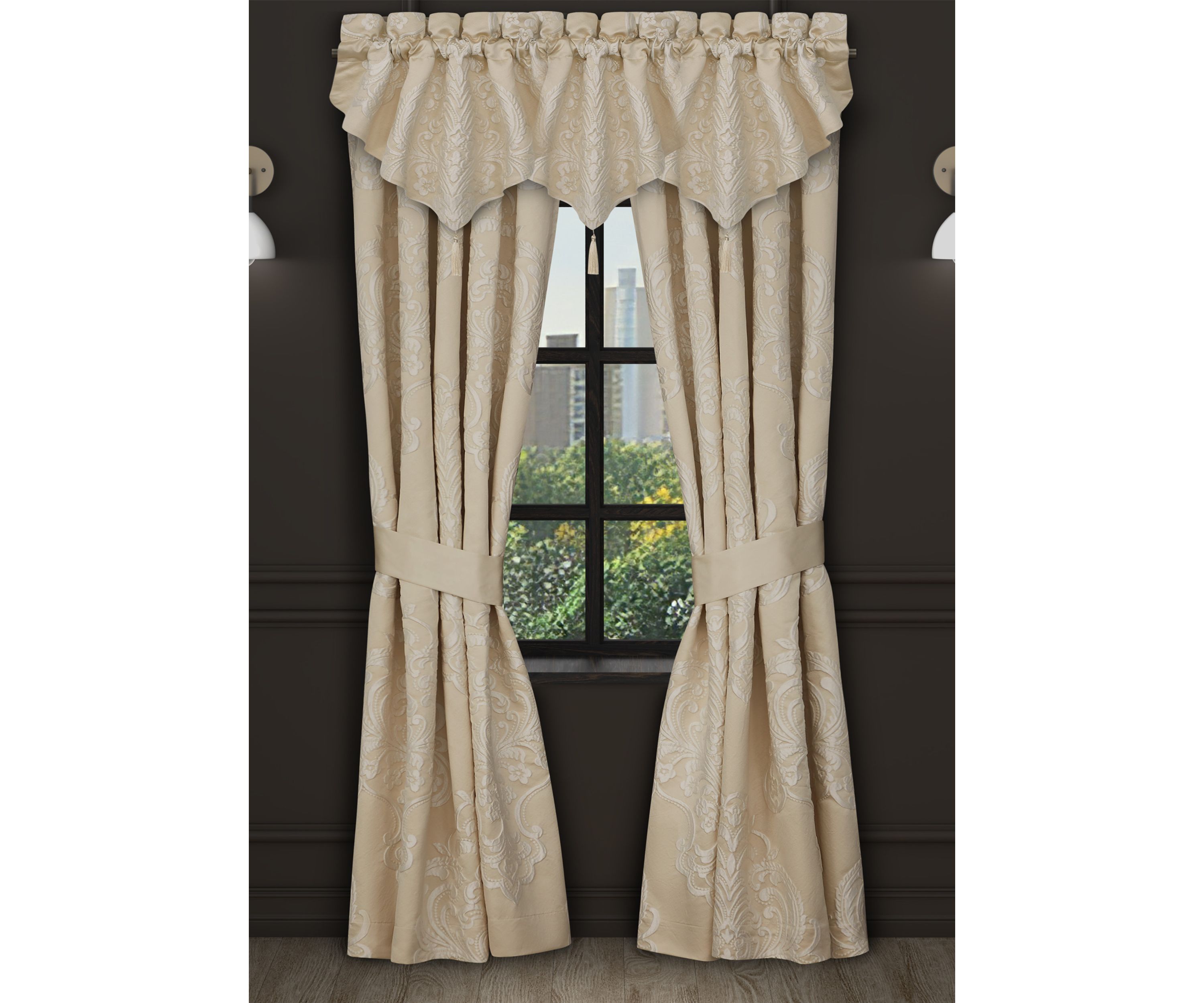 Salerno Ascot Window Valance