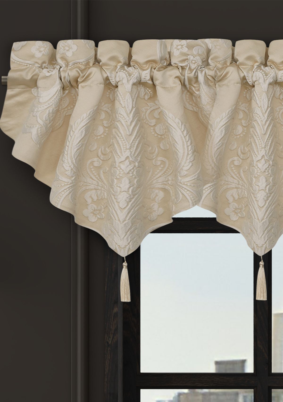 Salerno Ascot Window Valance