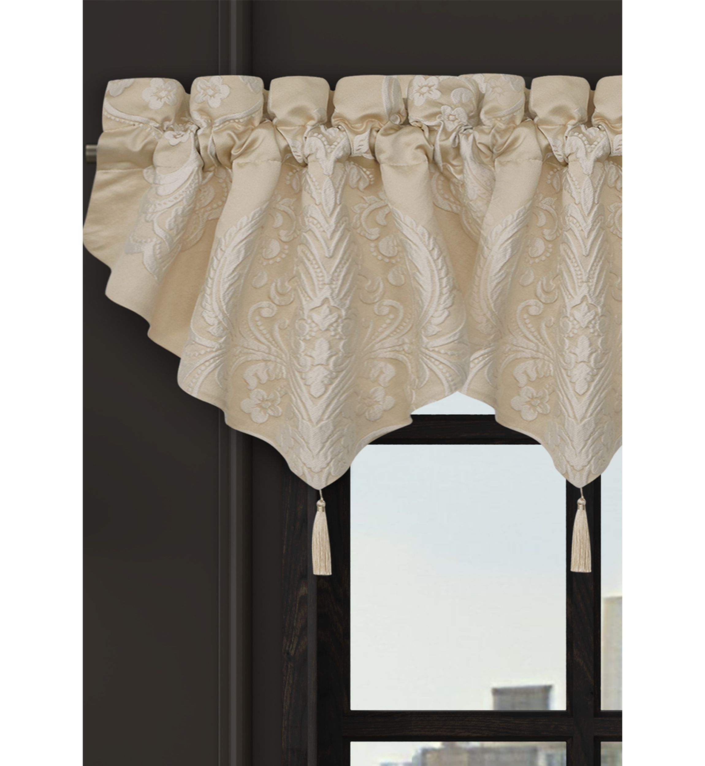 Salerno Ascot Window Valance