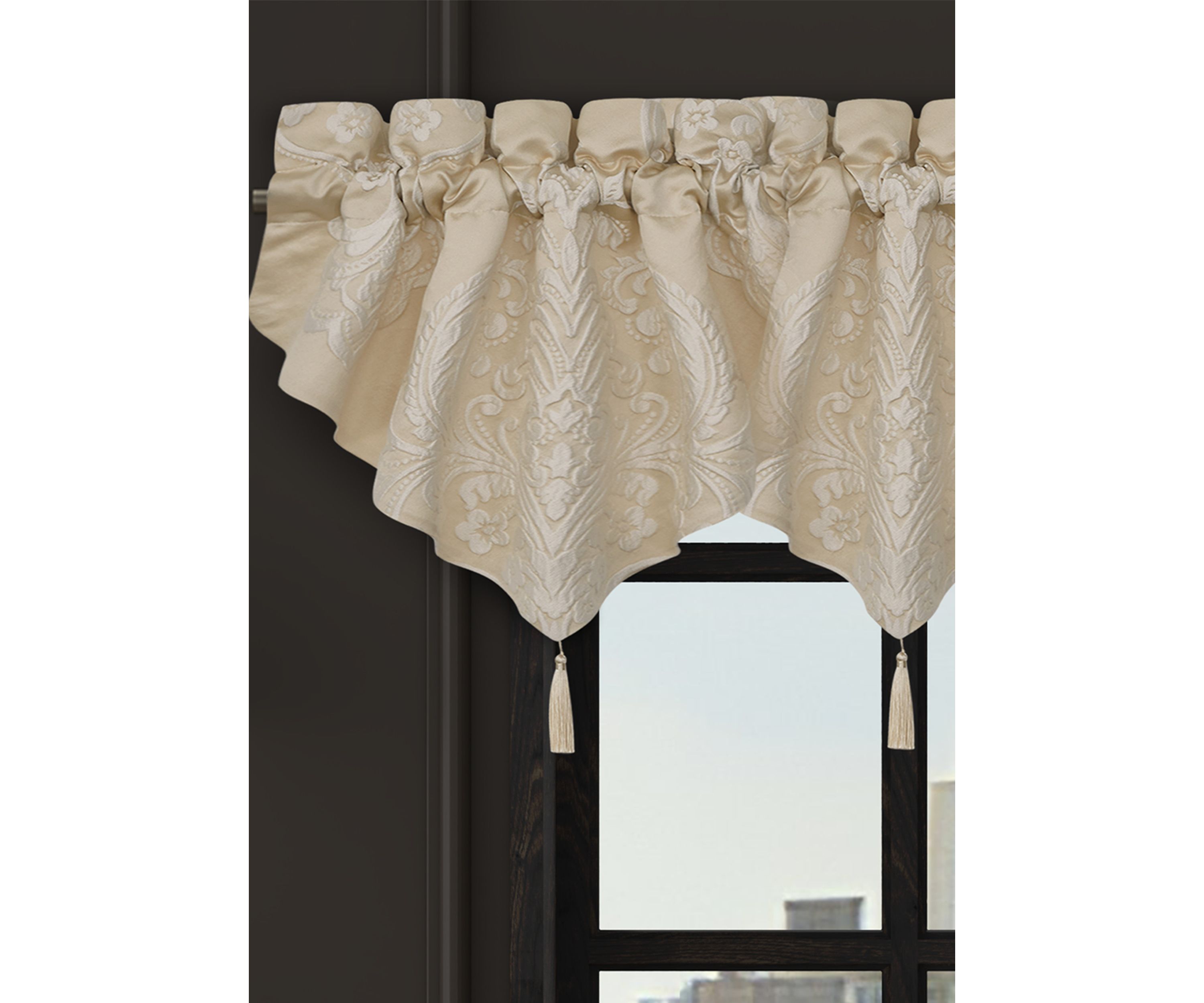 Salerno Ascot Window Valance