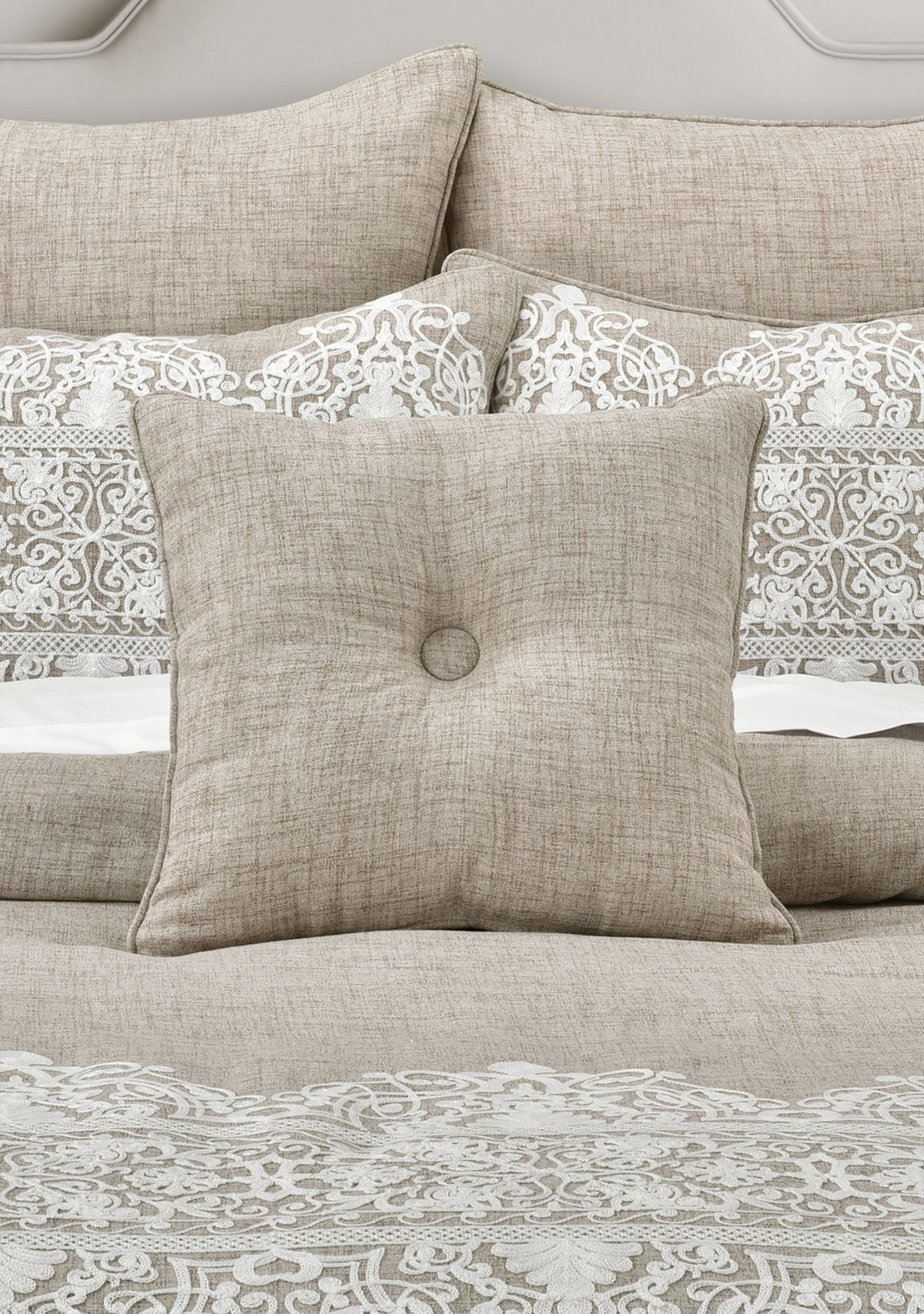 Lacey 18" Square Decorative Throw Pillow