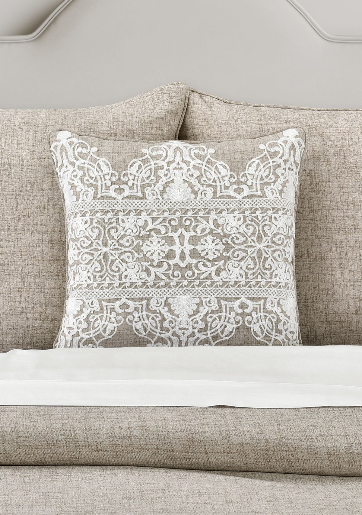 Lacey 20" Square Decorative Throw Pillow