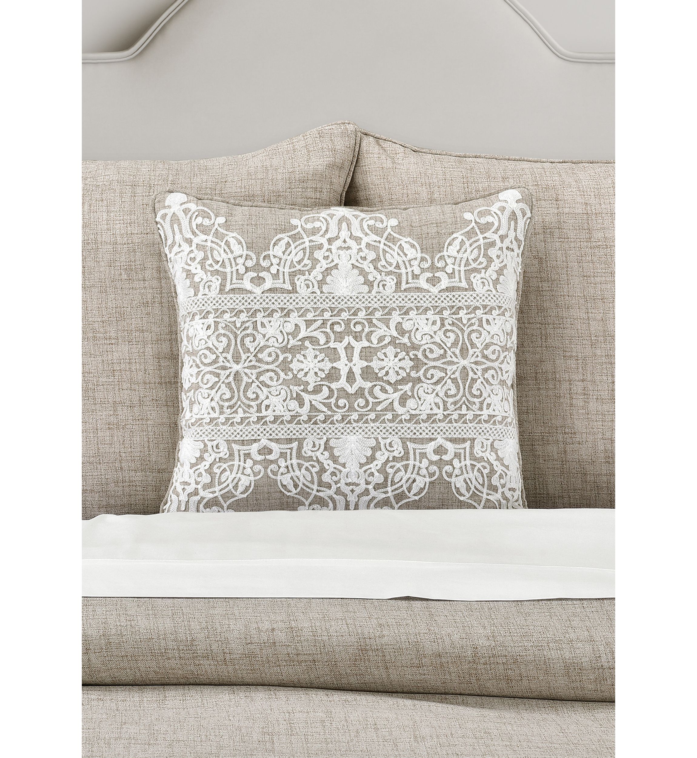 Lacey 20" Square Decorative Throw Pillow