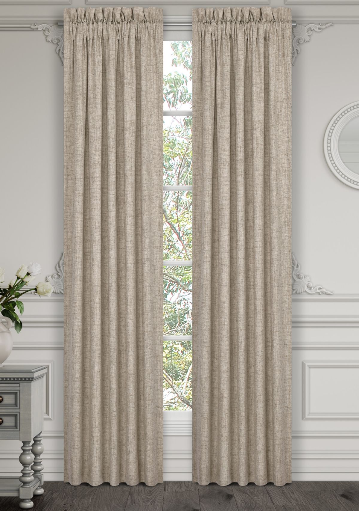 Lacey Drapery Panel Pair