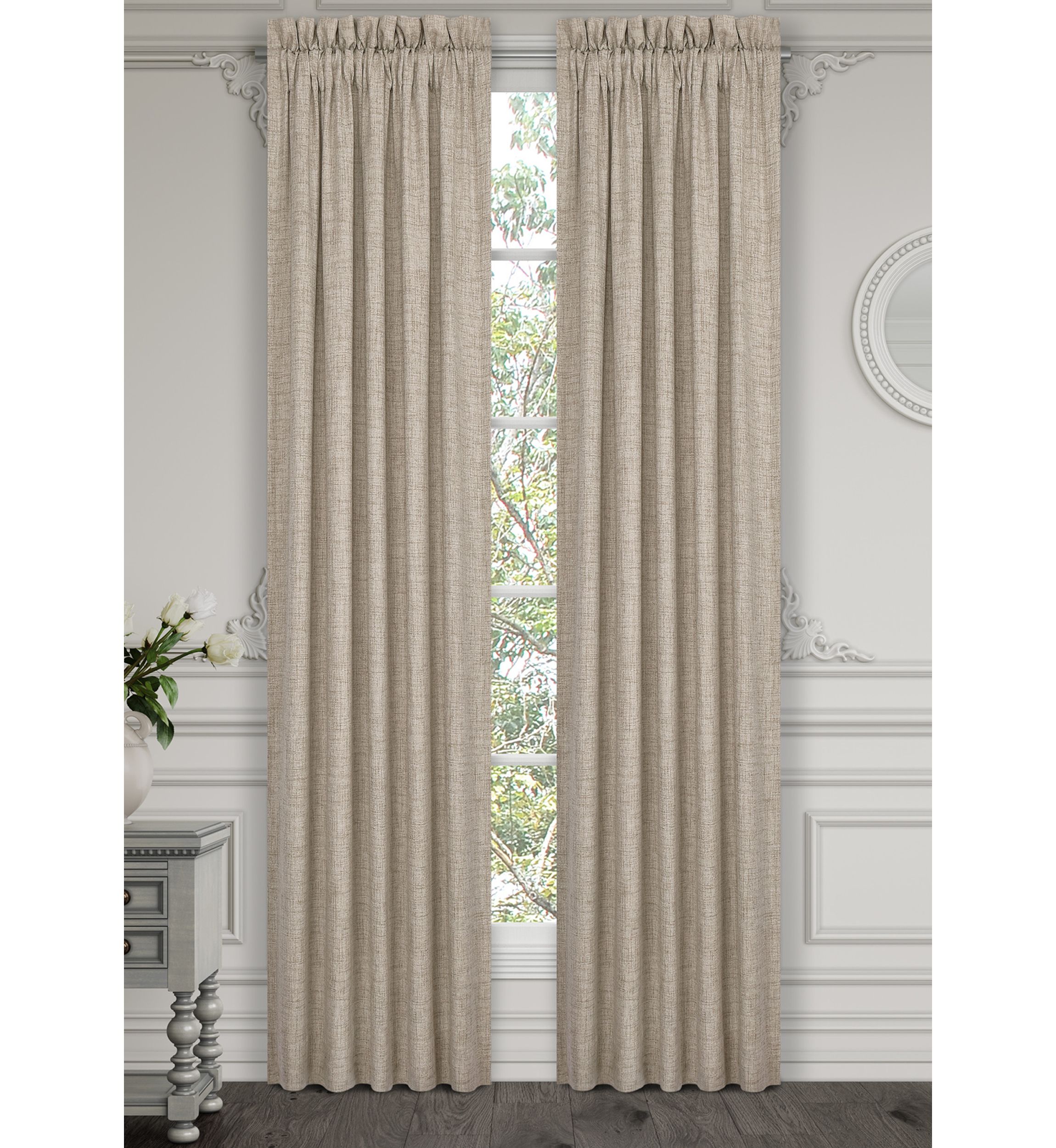 Lacey Drapery Panel Pair