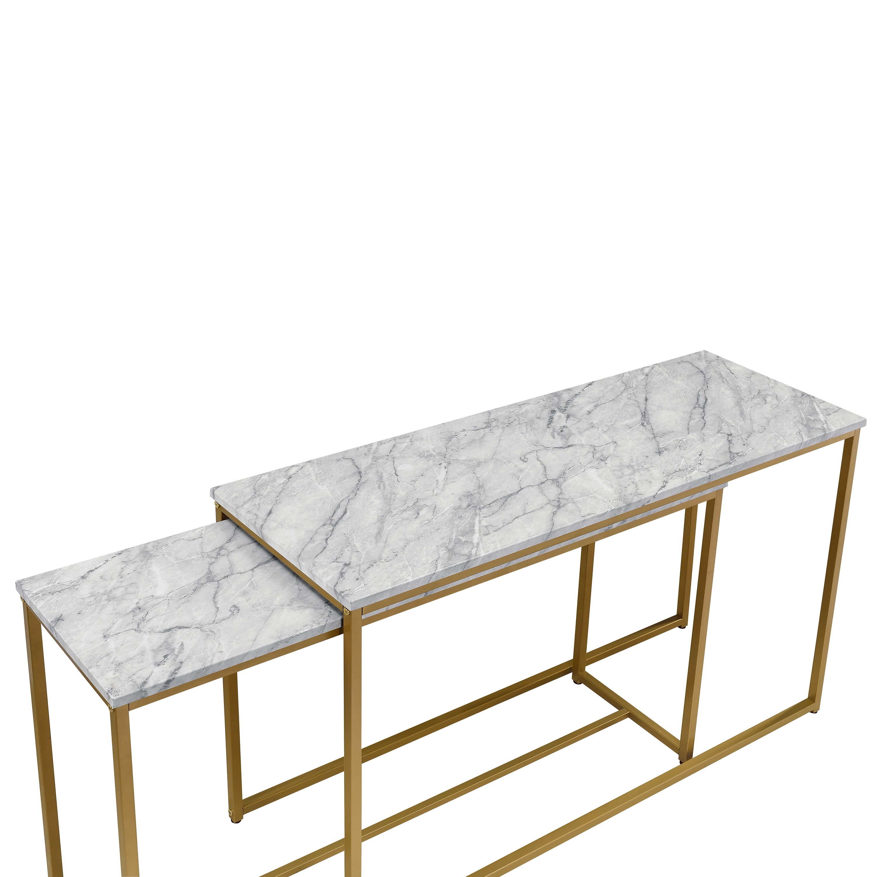Dans Modern Nesting Console Table