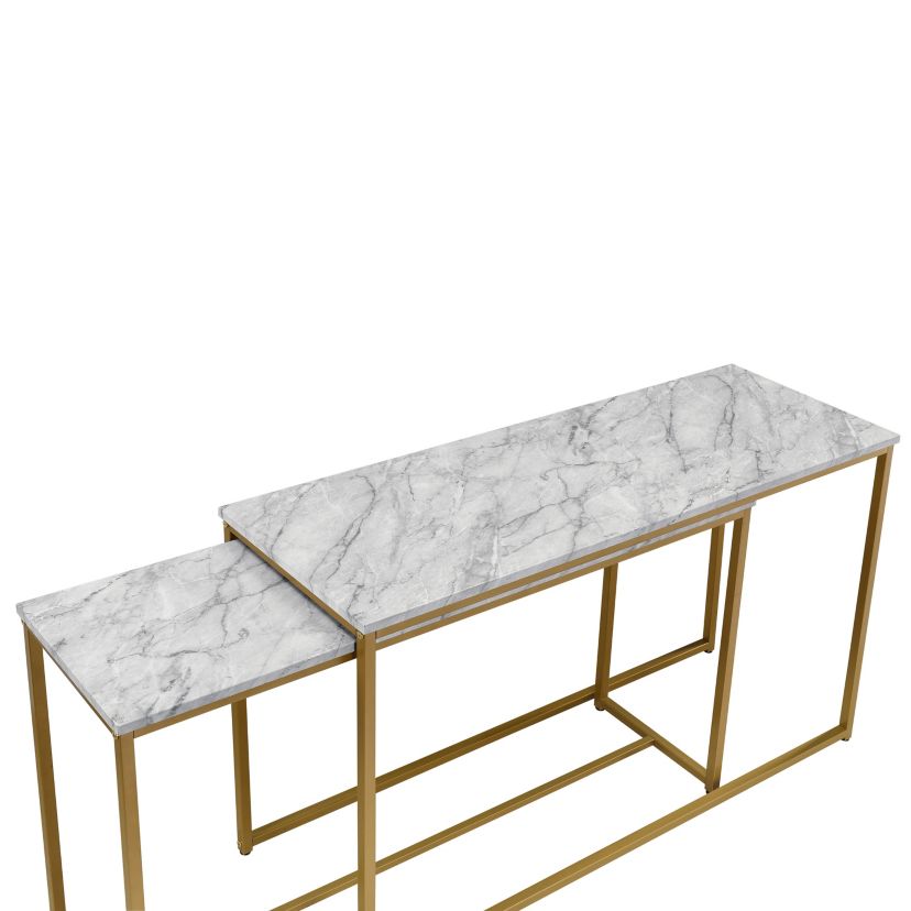 Dans Modern Nesting Console Table