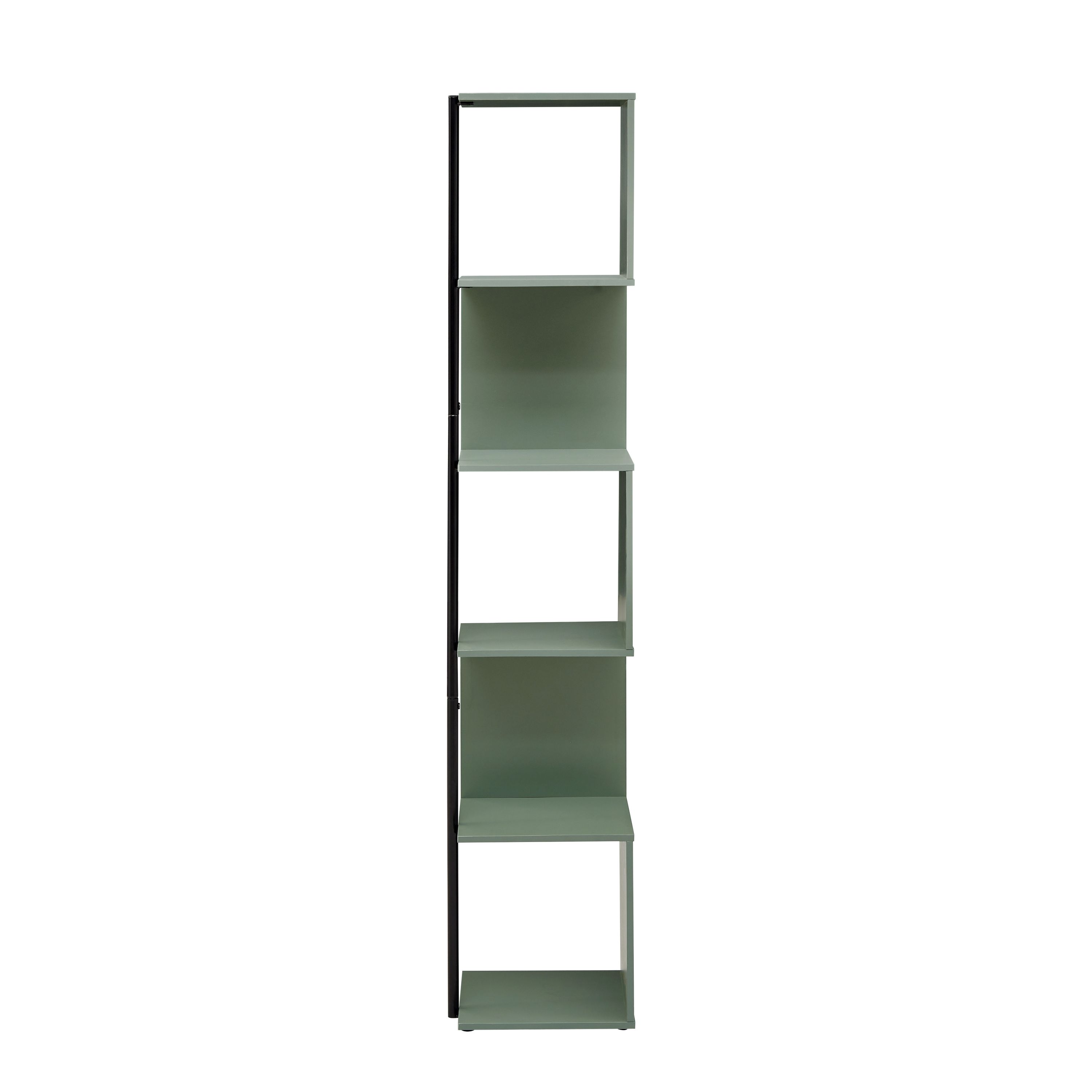 Boorn Geometric Corner Bookcase