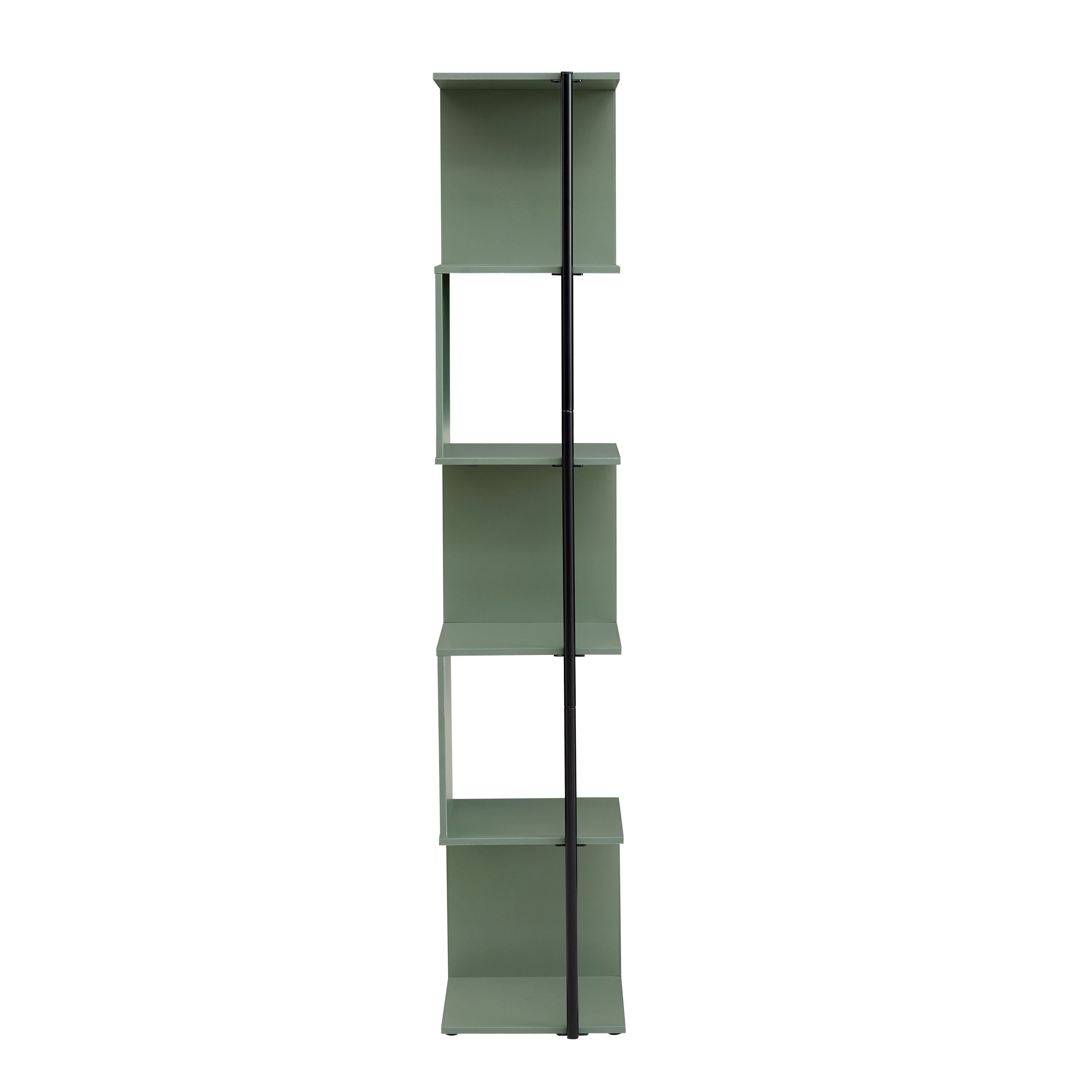 Boorn Geometric Corner Bookcase