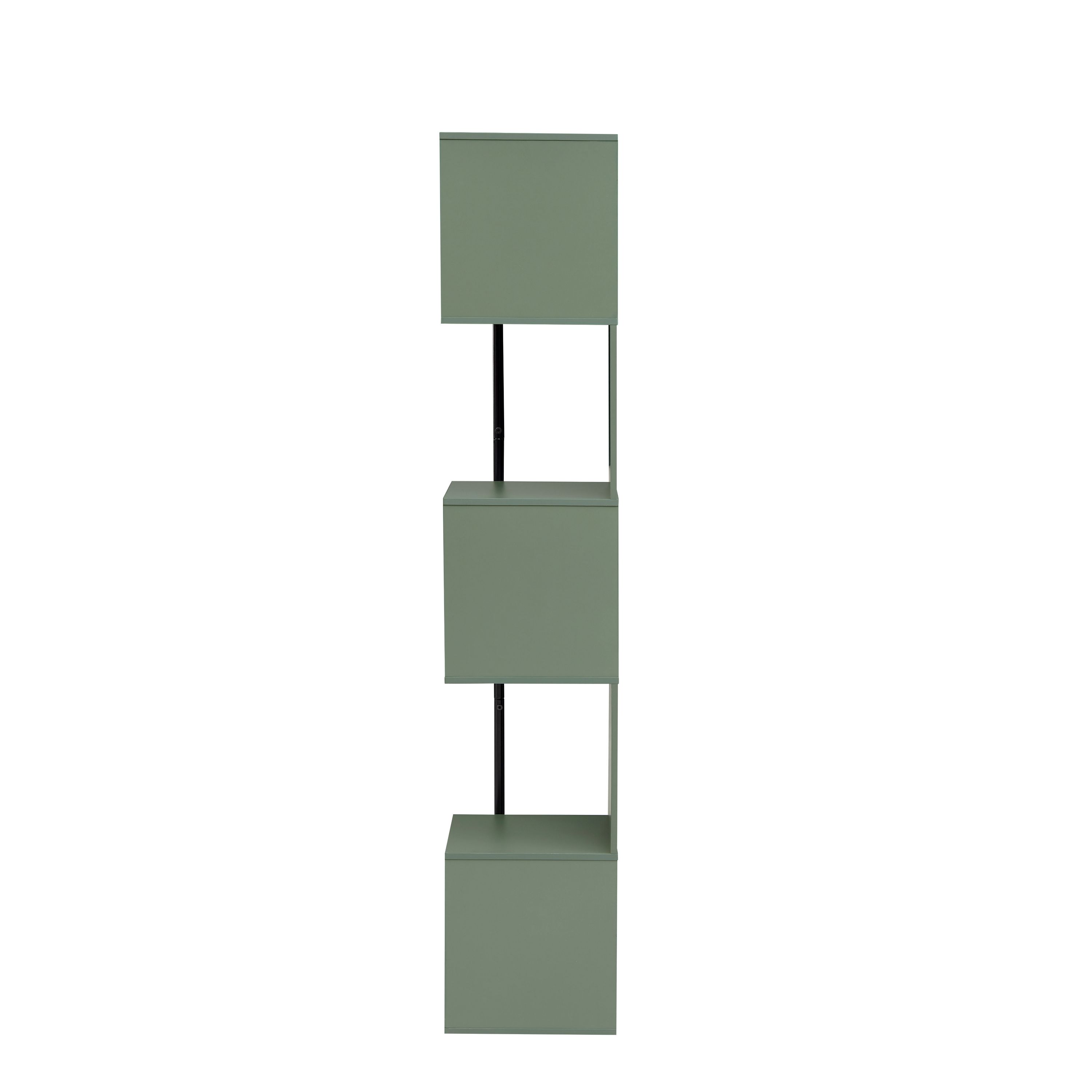 Boorn Geometric Corner Bookcase
