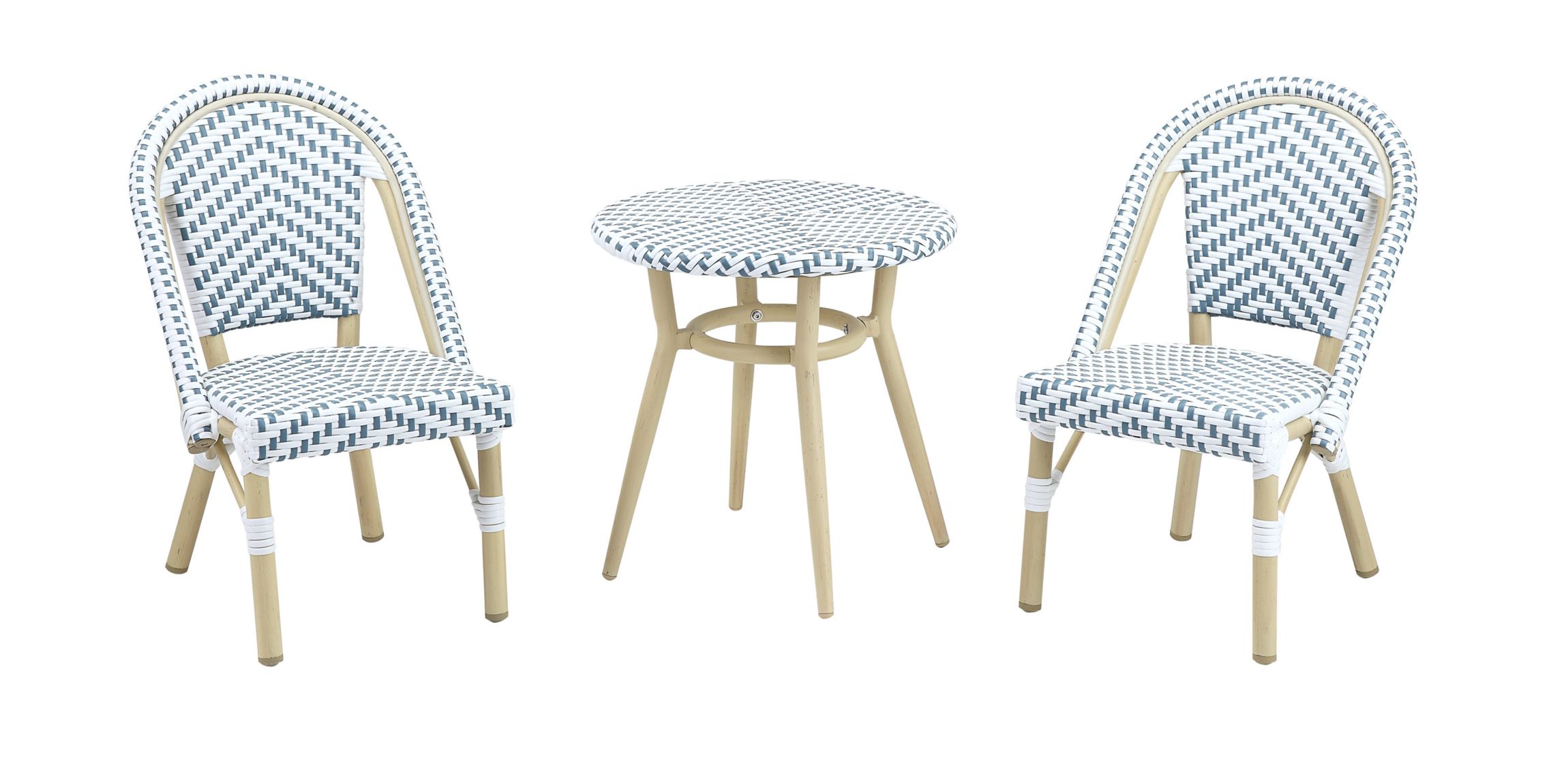Railin 3-piece Kids Outdoor Chairs and Table Set