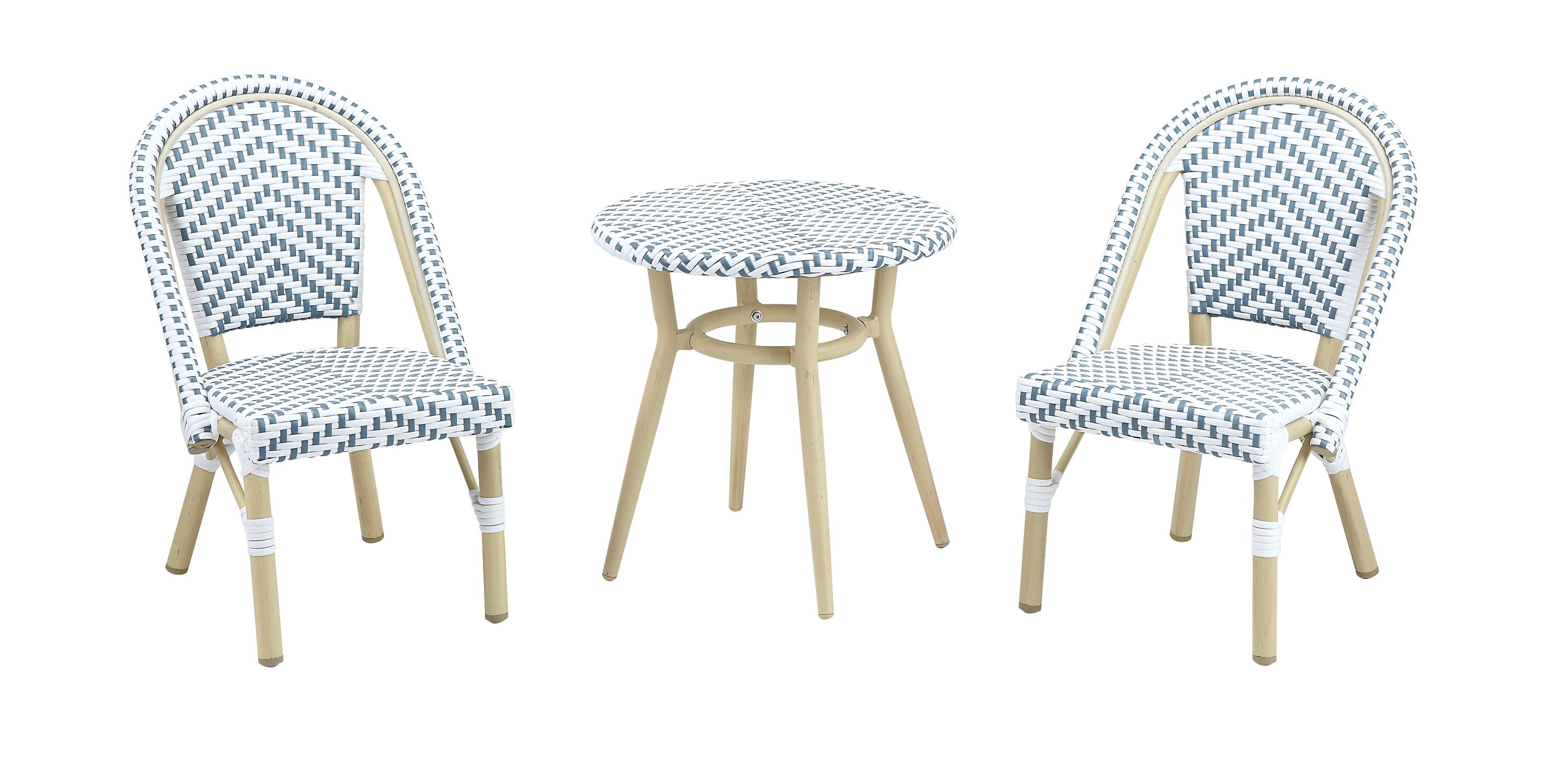 Railin 3-piece Kids Outdoor Chairs and Table Set