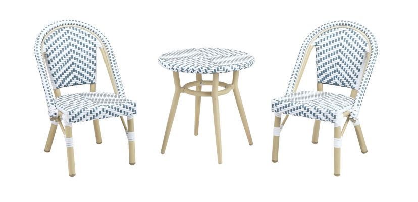Railin 3-piece Kids Outdoor Chairs and Table Set