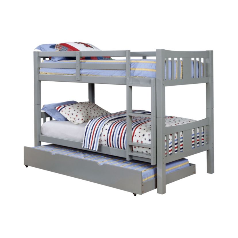 Mennes Twin over Twin Bunk Bed