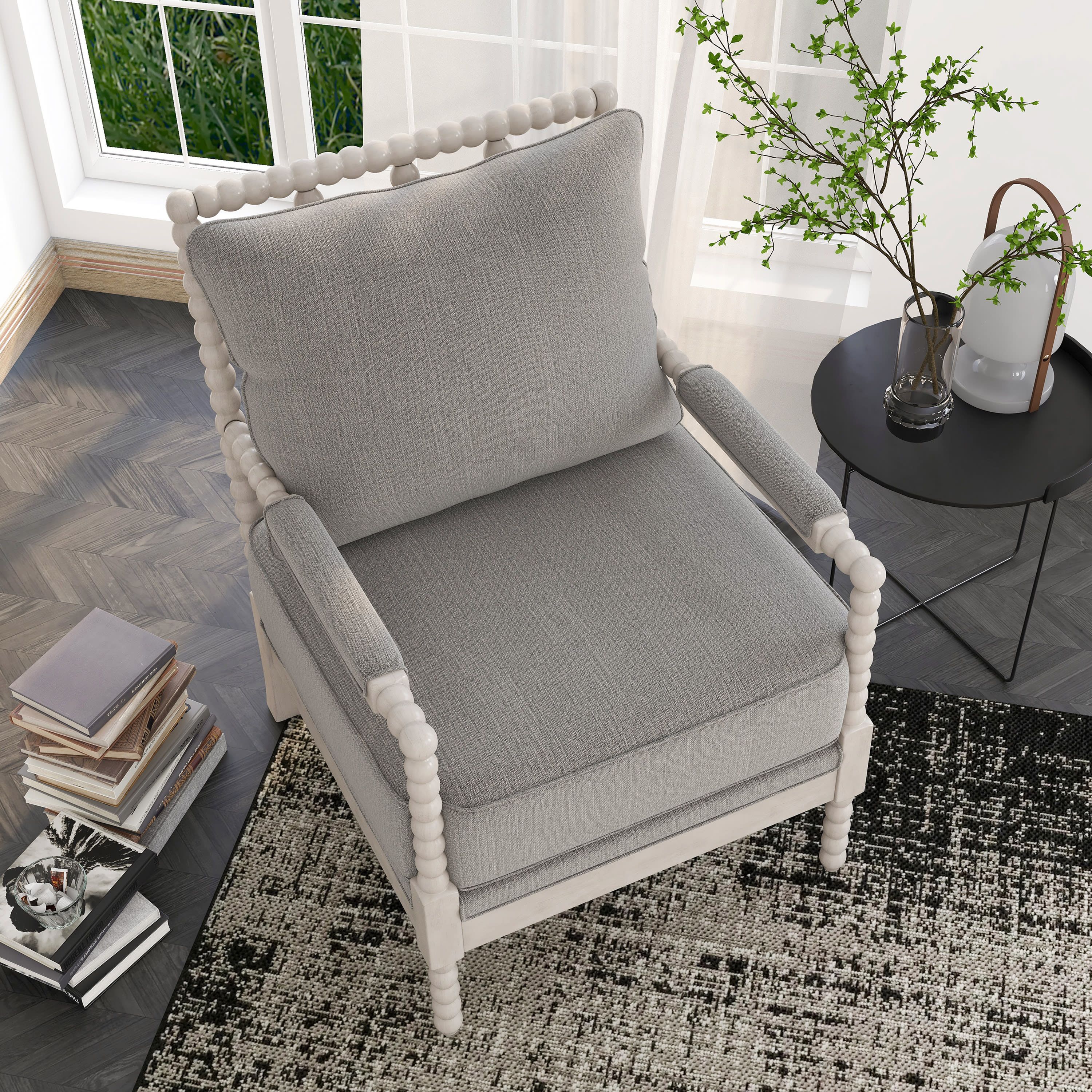 Mully Cushioned Accent Armchair