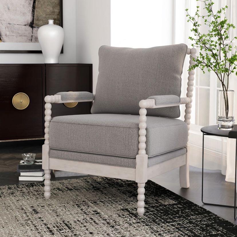 Mully Cushioned Accent Armchair
