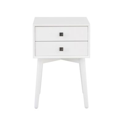 Furniture of America Junabee 2-drawer Nightstand, White