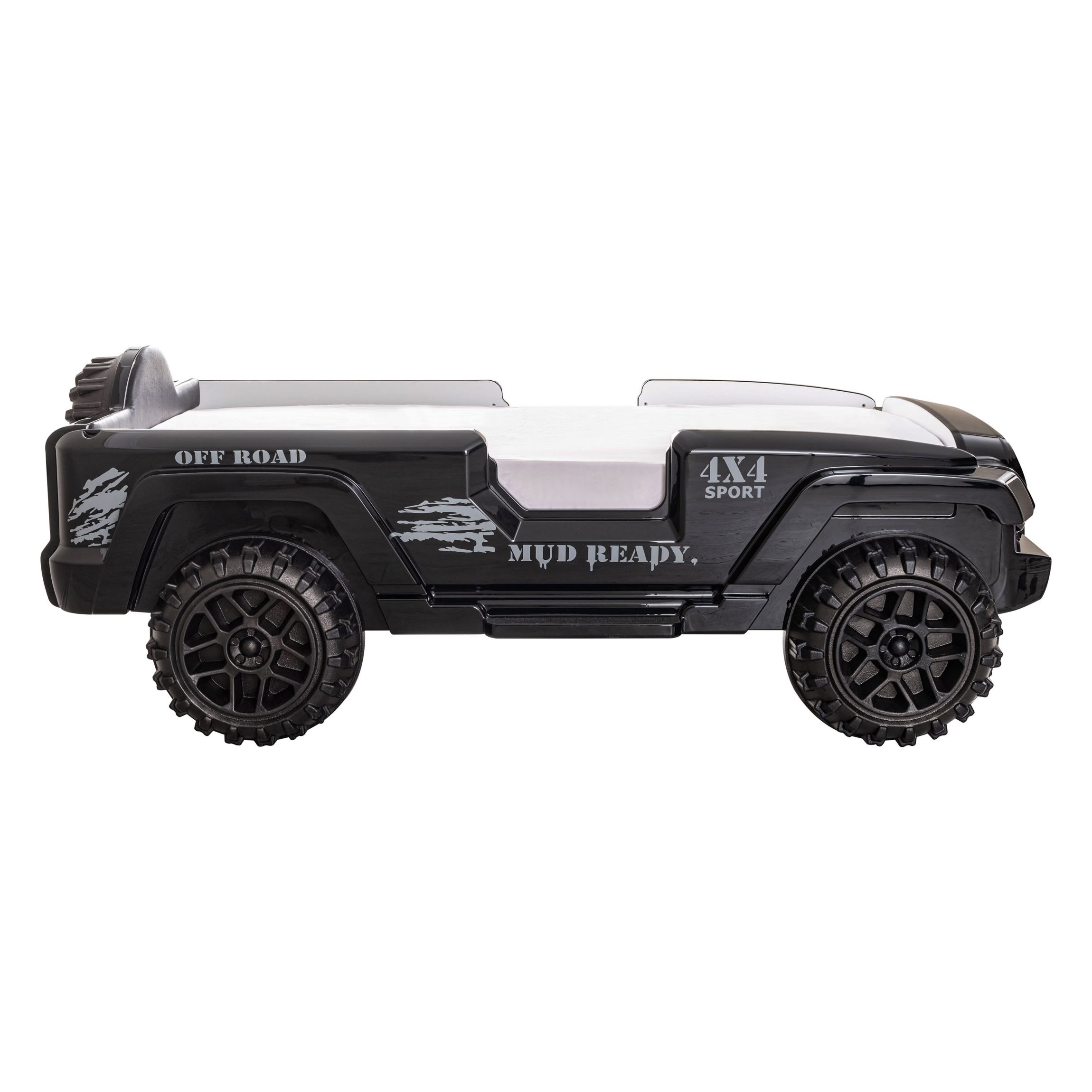 Maron Off-road Themed Kids Car Bed