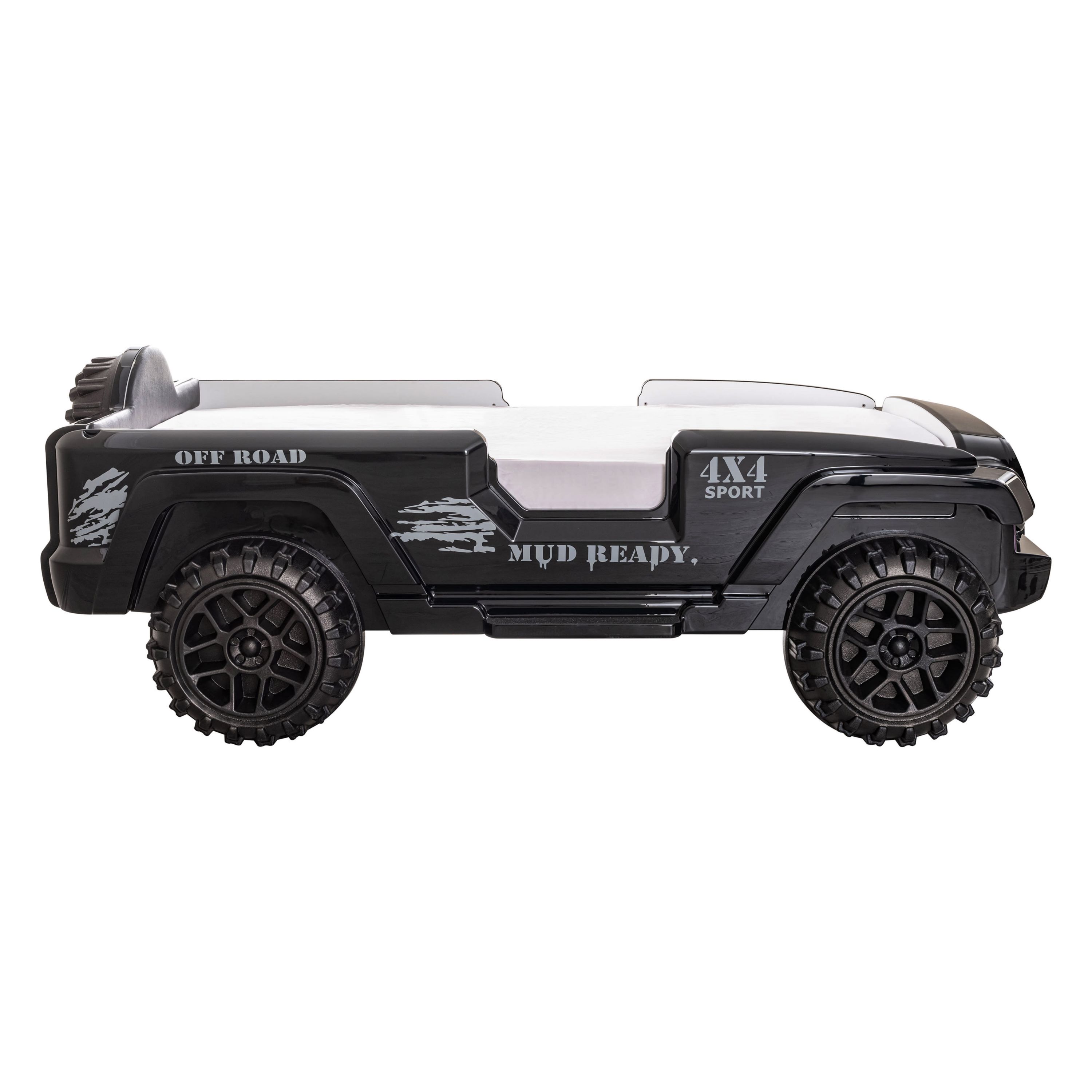Maron Off-road Themed Kids Car Bed
