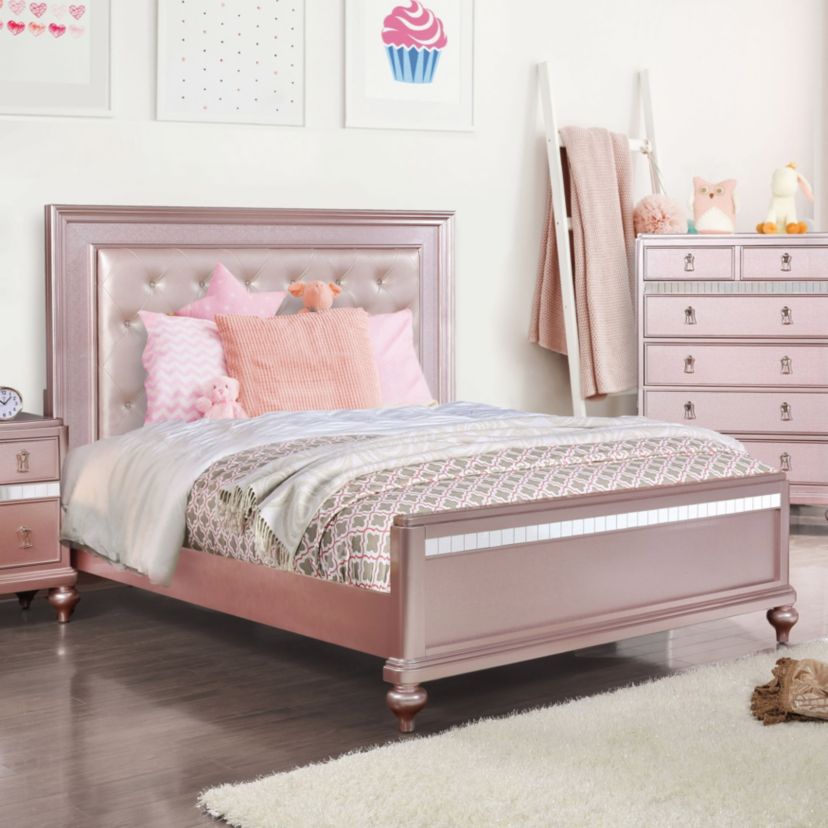 Corta Button Tufted Bed