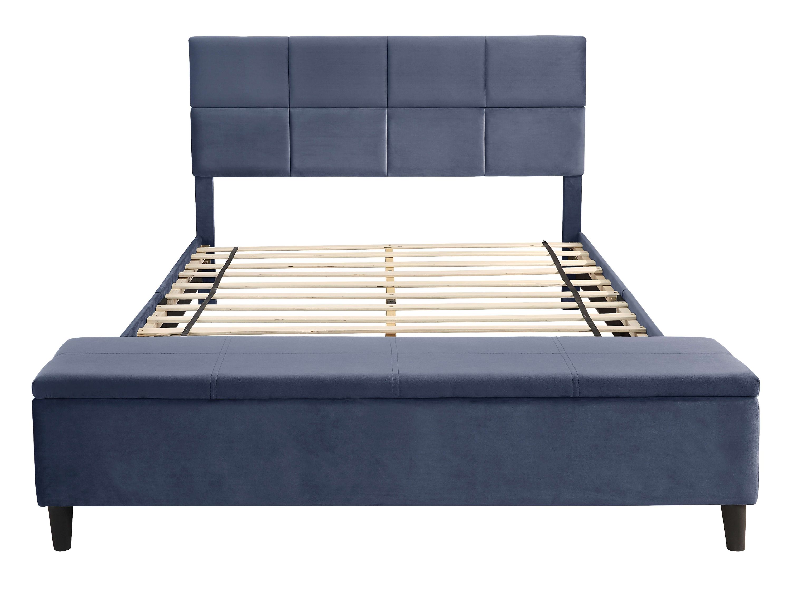 Clara Platform Bed with Storage Bench