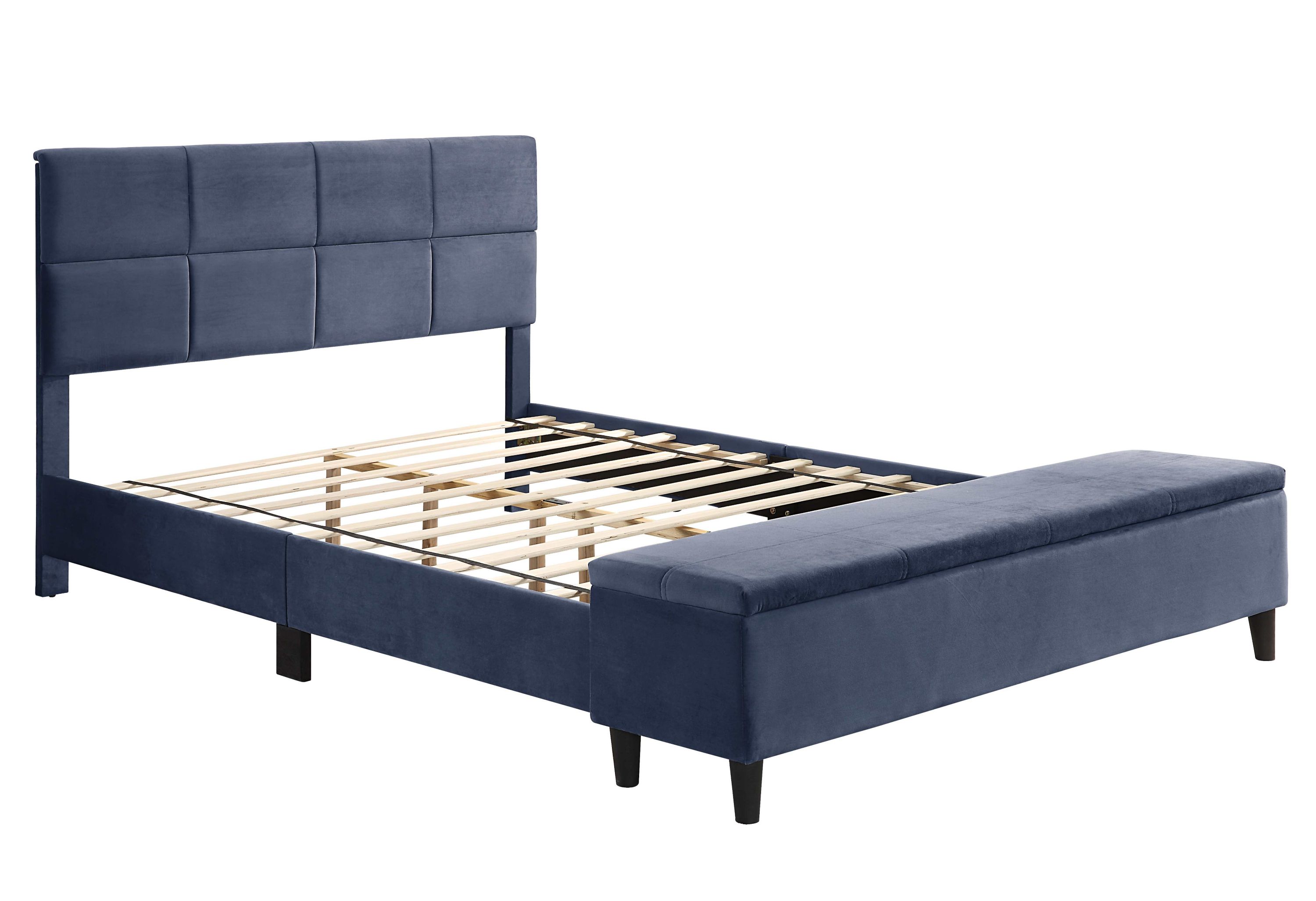 Clara Platform Bed with Storage Bench