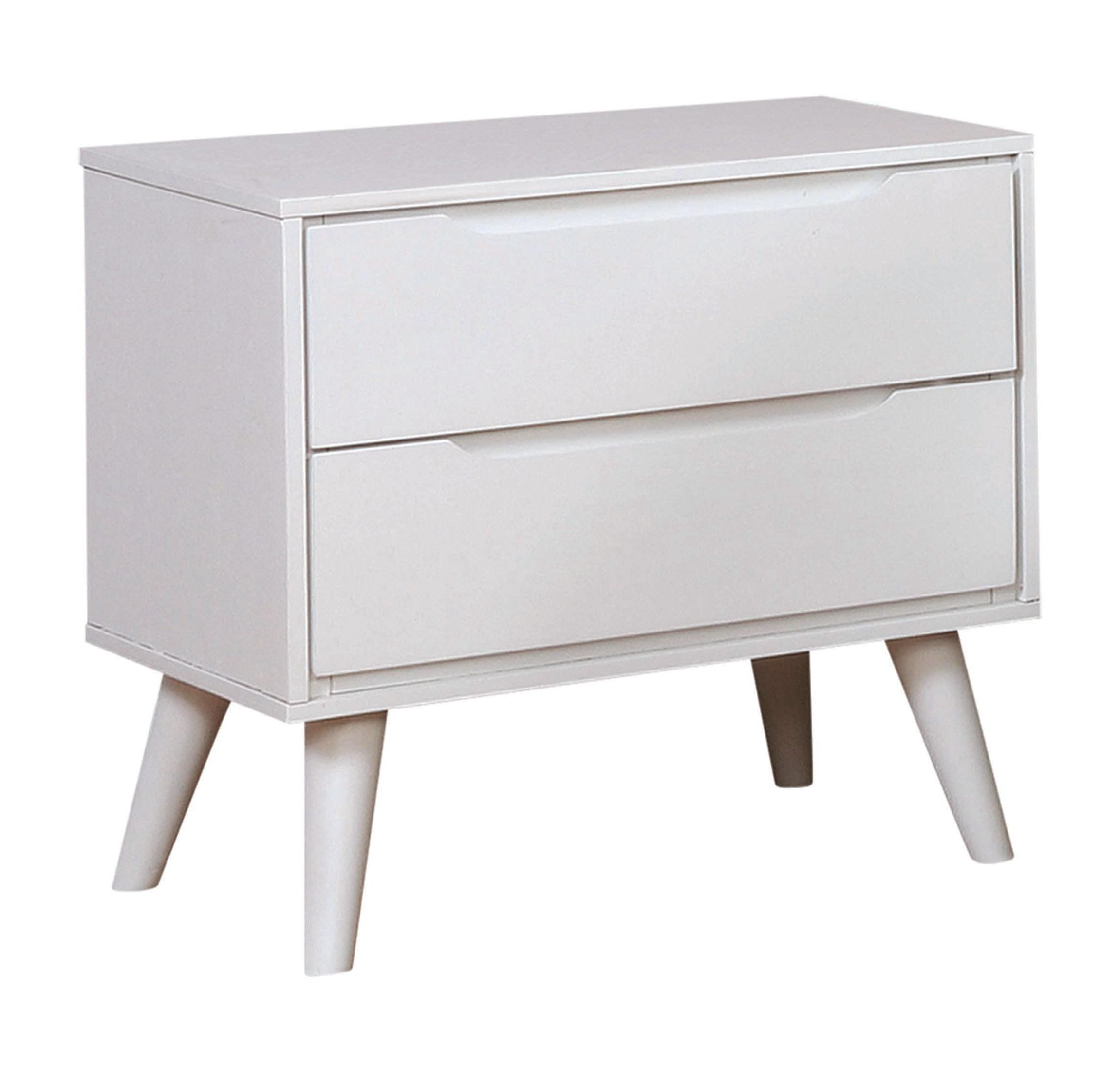 Barcelona 2-Drawer Solid Wood Nightstand