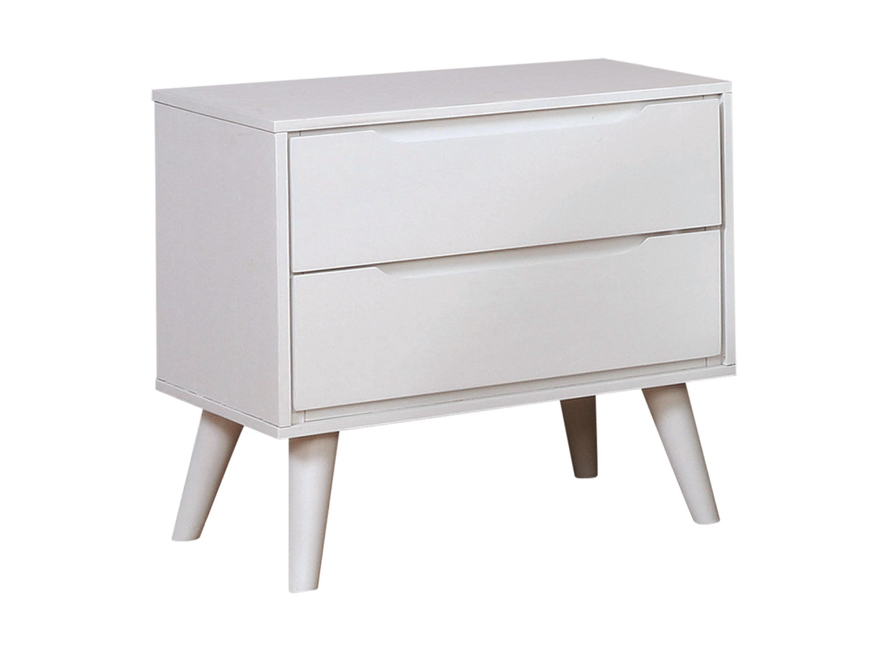 Barcelona 2-Drawer Solid Wood Nightstand