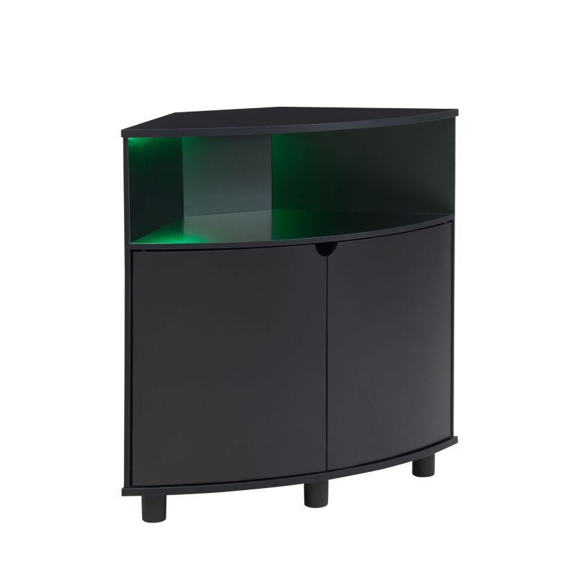 Illume 31-Inch LED Accent Corner Cabinet