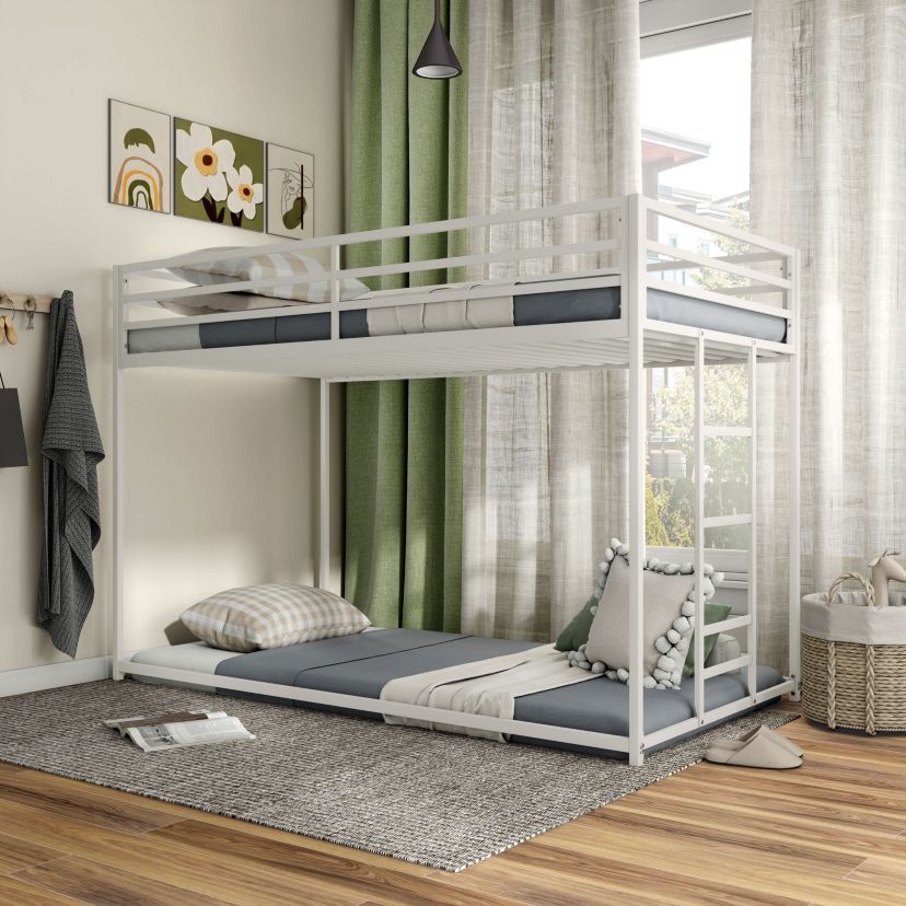 Dayu Twin Metal Bunk Bed