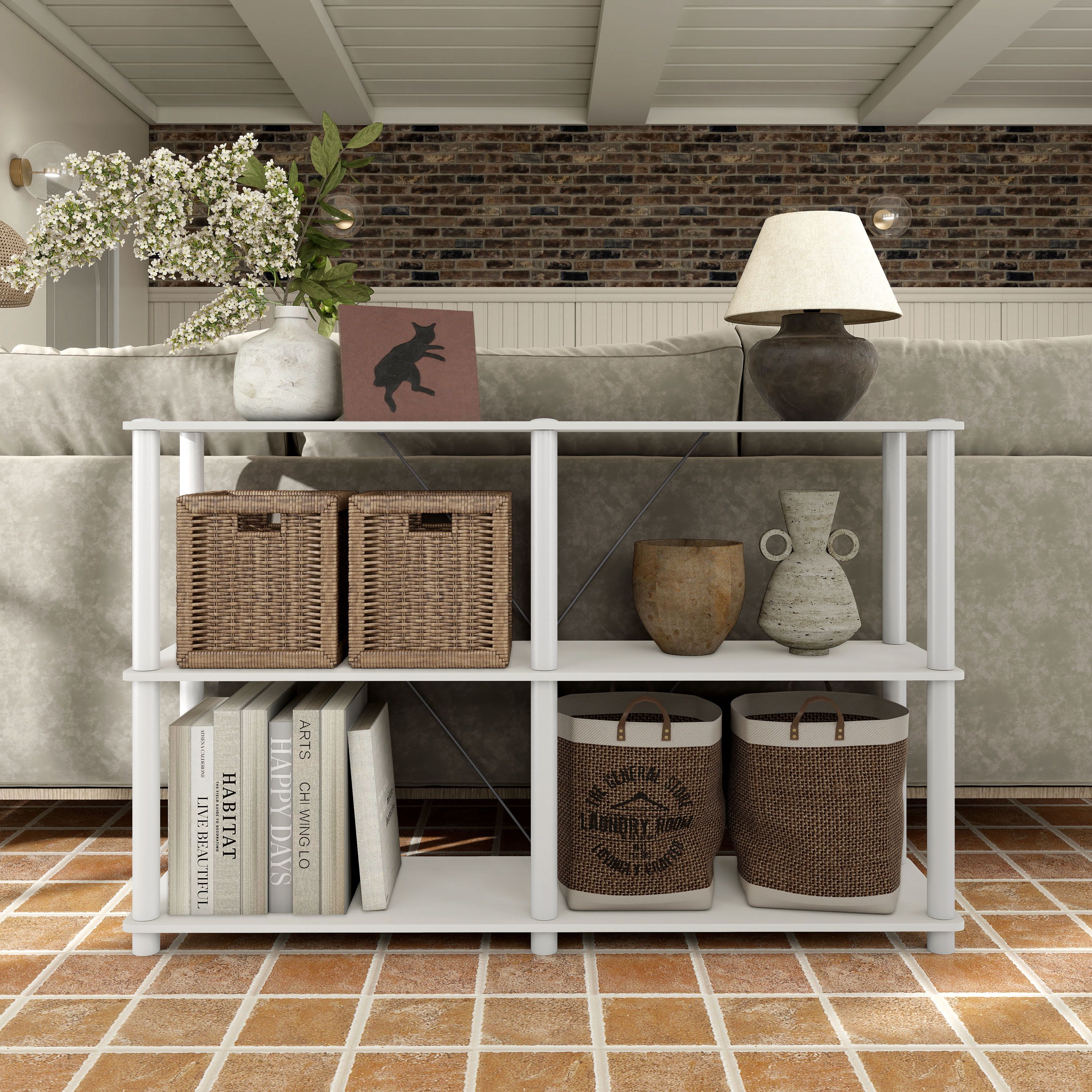 Mico 30.1-inch 3-Shelf Bookcase