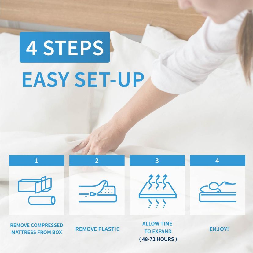 Carise 6-Inch Memory Foam Mattress