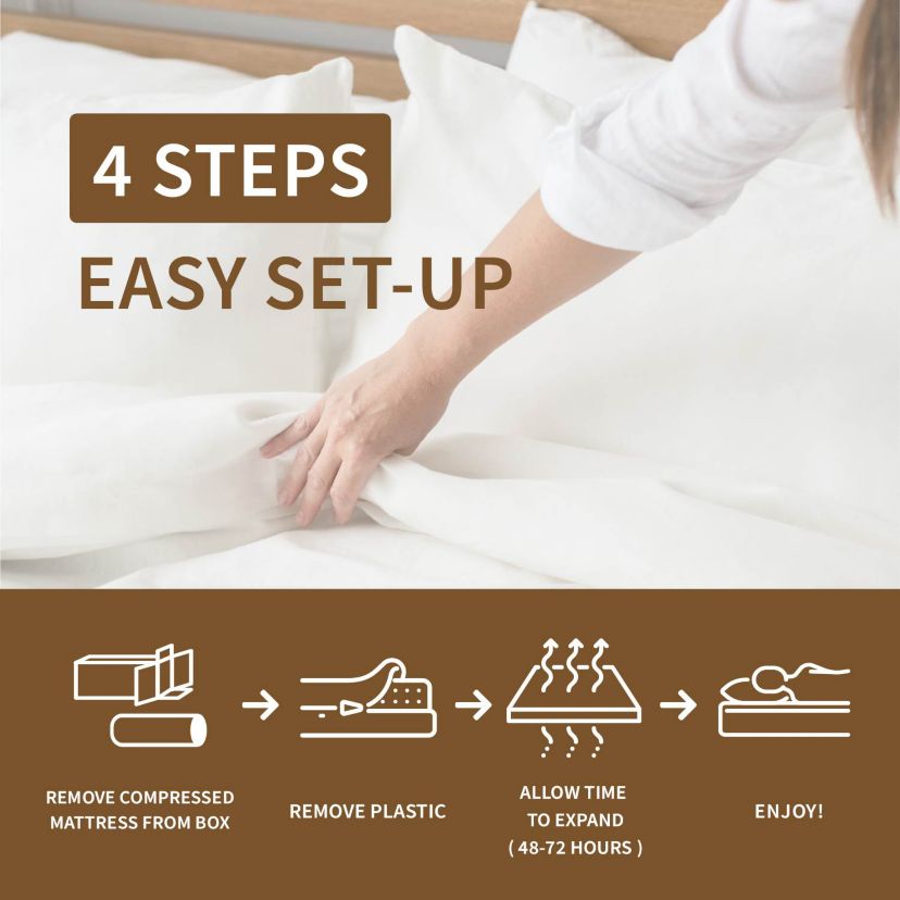 Carise 8-Inch Memory Foam Mattress