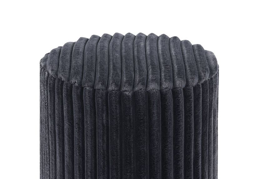 Pallas Faux Fur Accent Ottoman