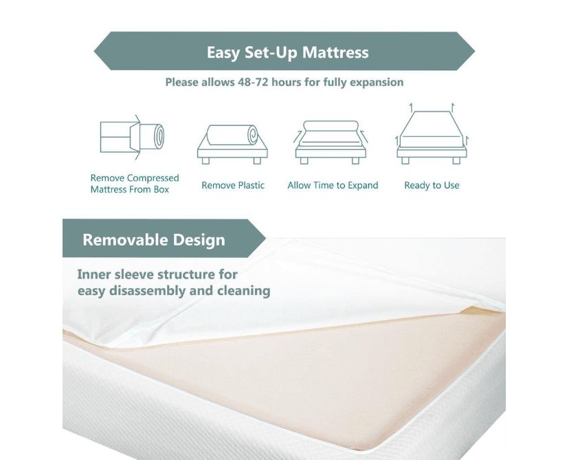 Carise 12-Inch Memory Foam Mattress