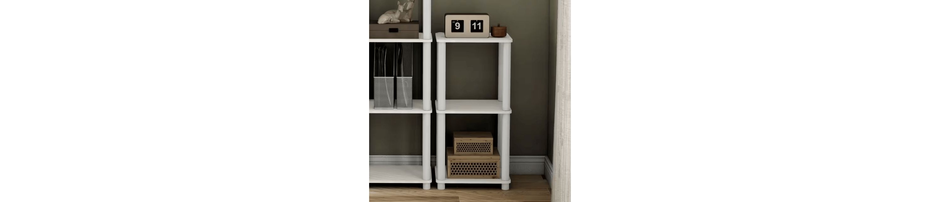 Mico 30.1-inch 3-Shelf Bookcase