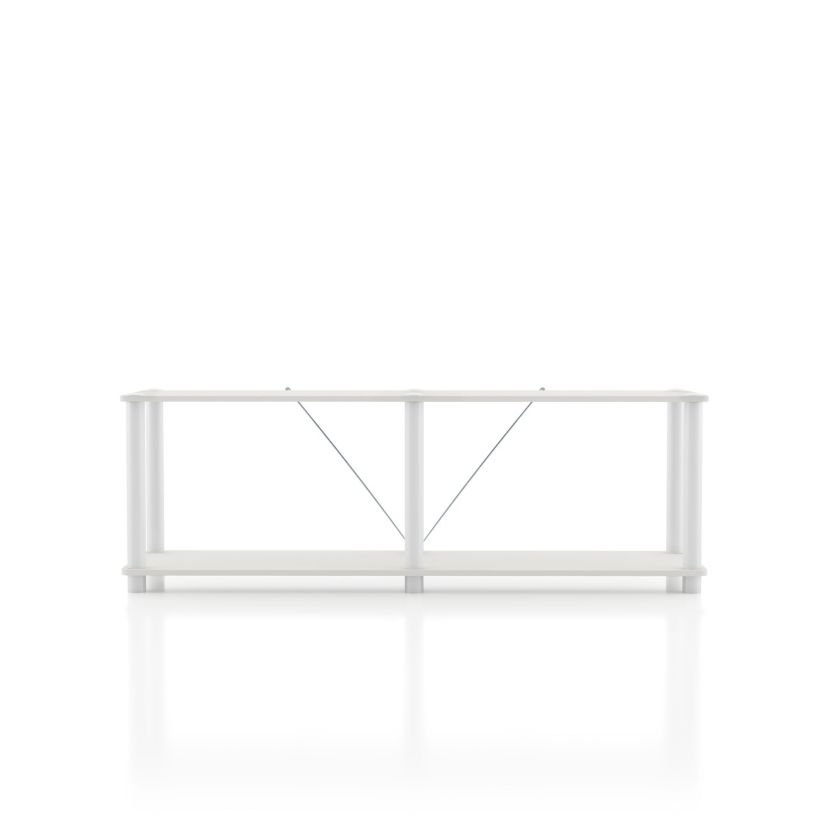 Mico 16.1-inch 2-Shelf Bookcase
