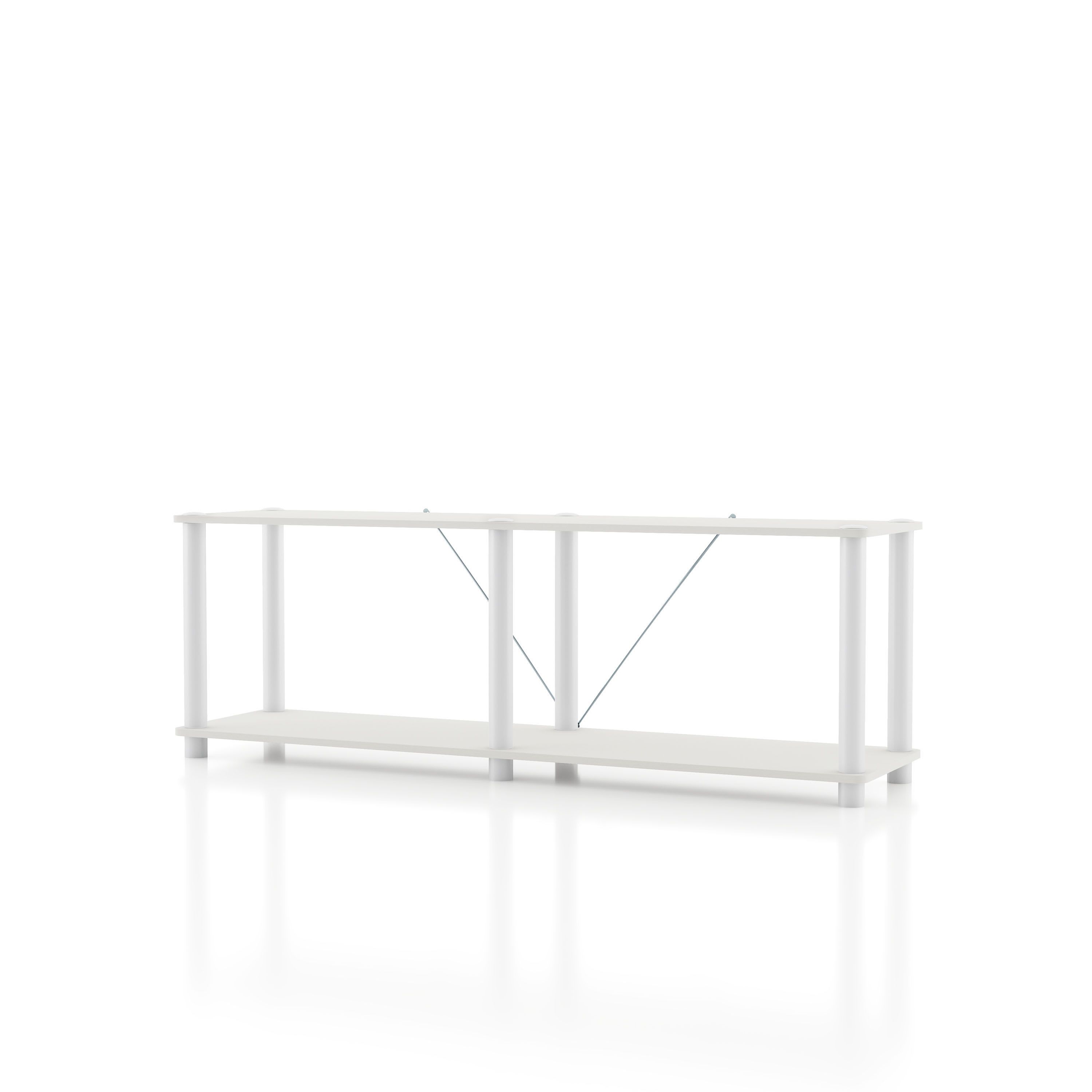 Mico 16.1-inch 2-Shelf Bookcase