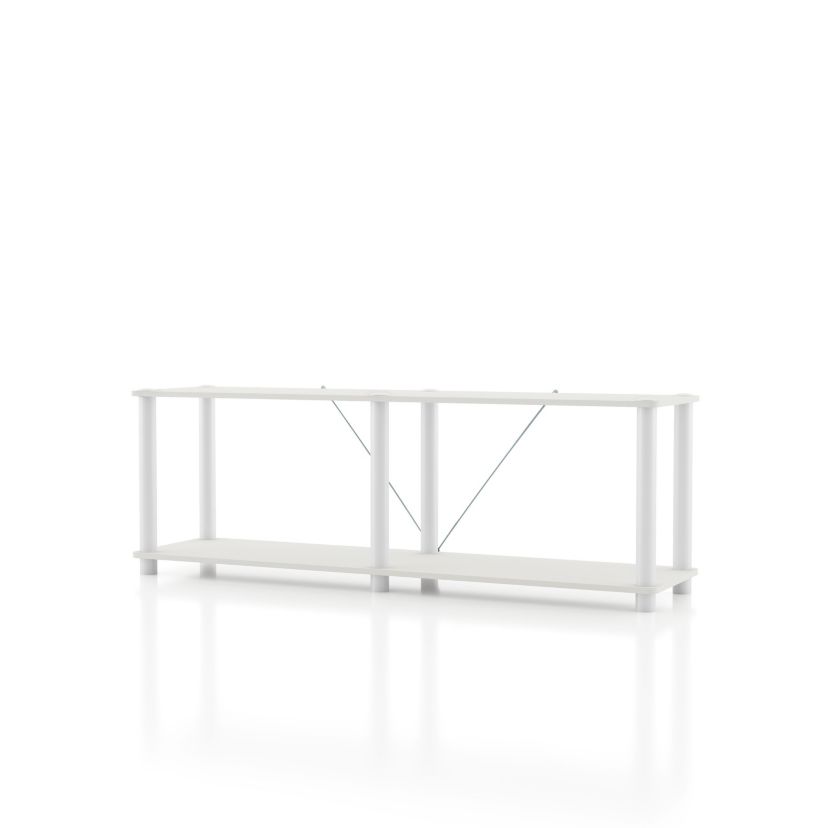 Mico 16.1-inch 2-Shelf Bookcase