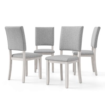 Furniture of America Willa Upholstered Dining Chair (Set of 4)
