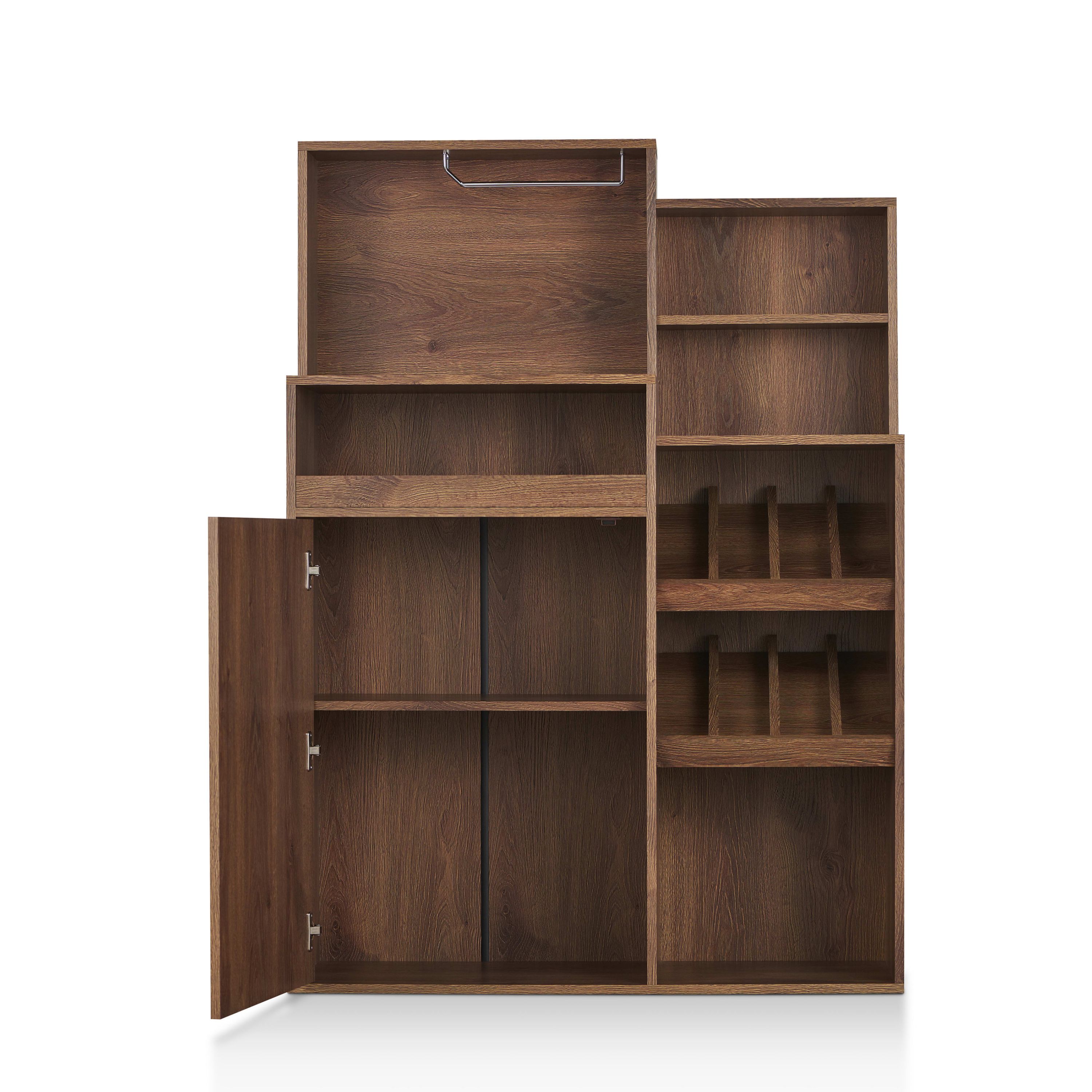 Carrie Rustic Buffet with Wine Storage