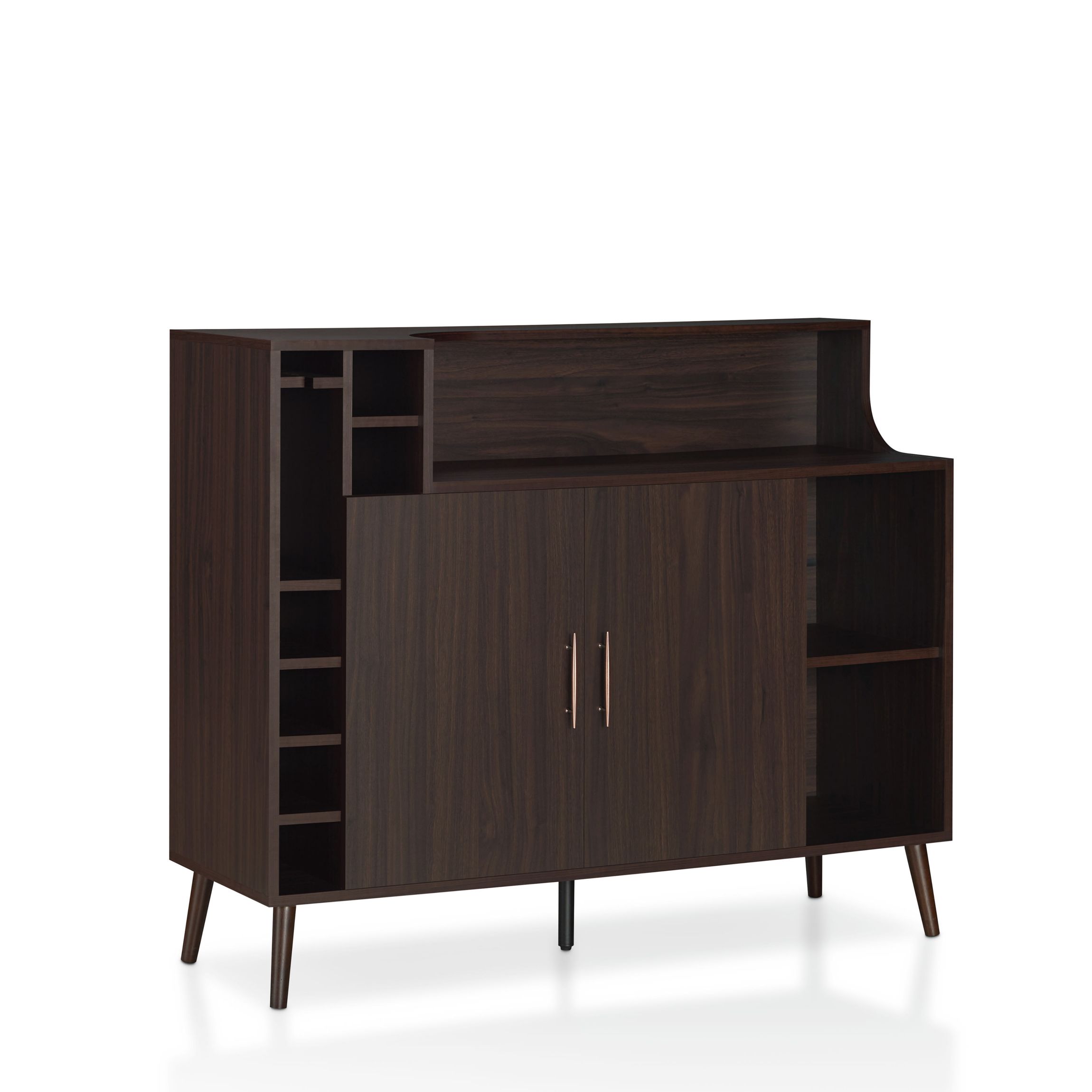 Enya Modern Server with Wine Storage