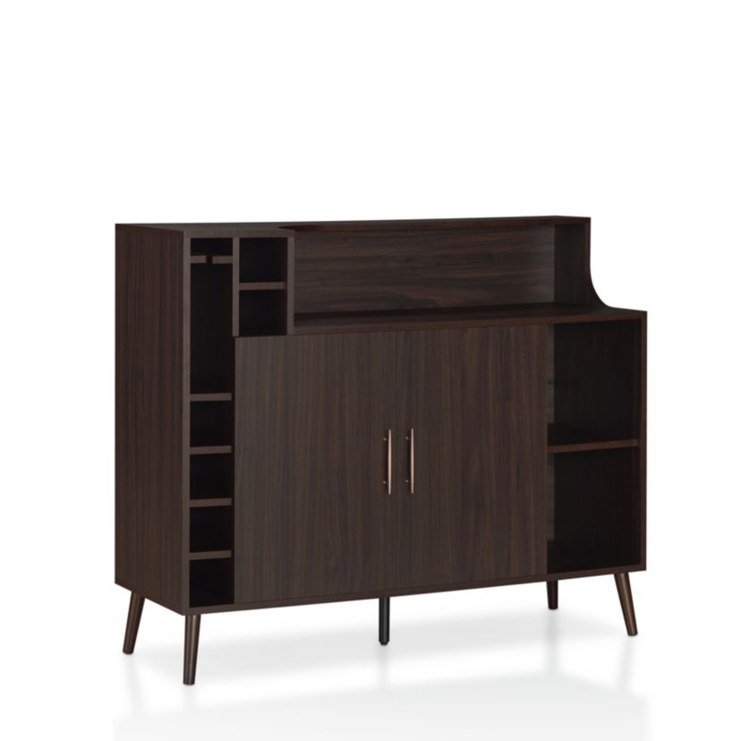 Enya Modern Server with Wine Storage