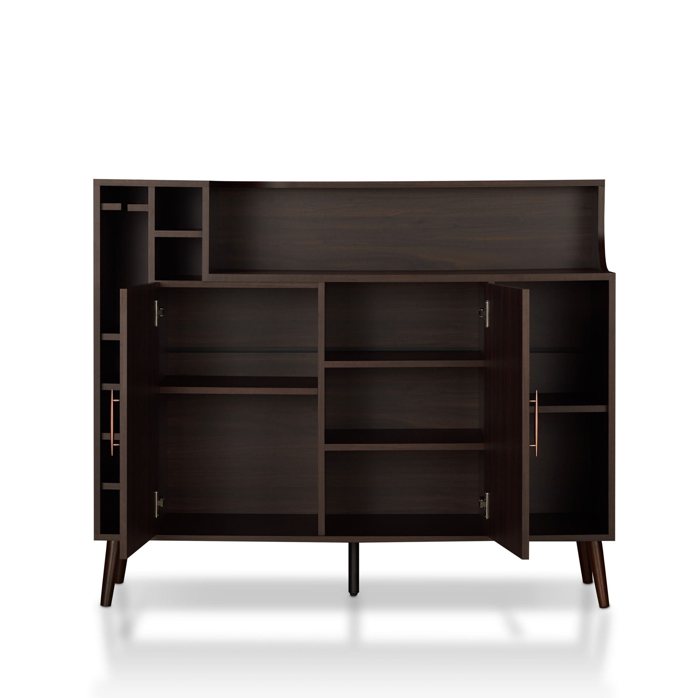 Enya Modern Server with Wine Storage