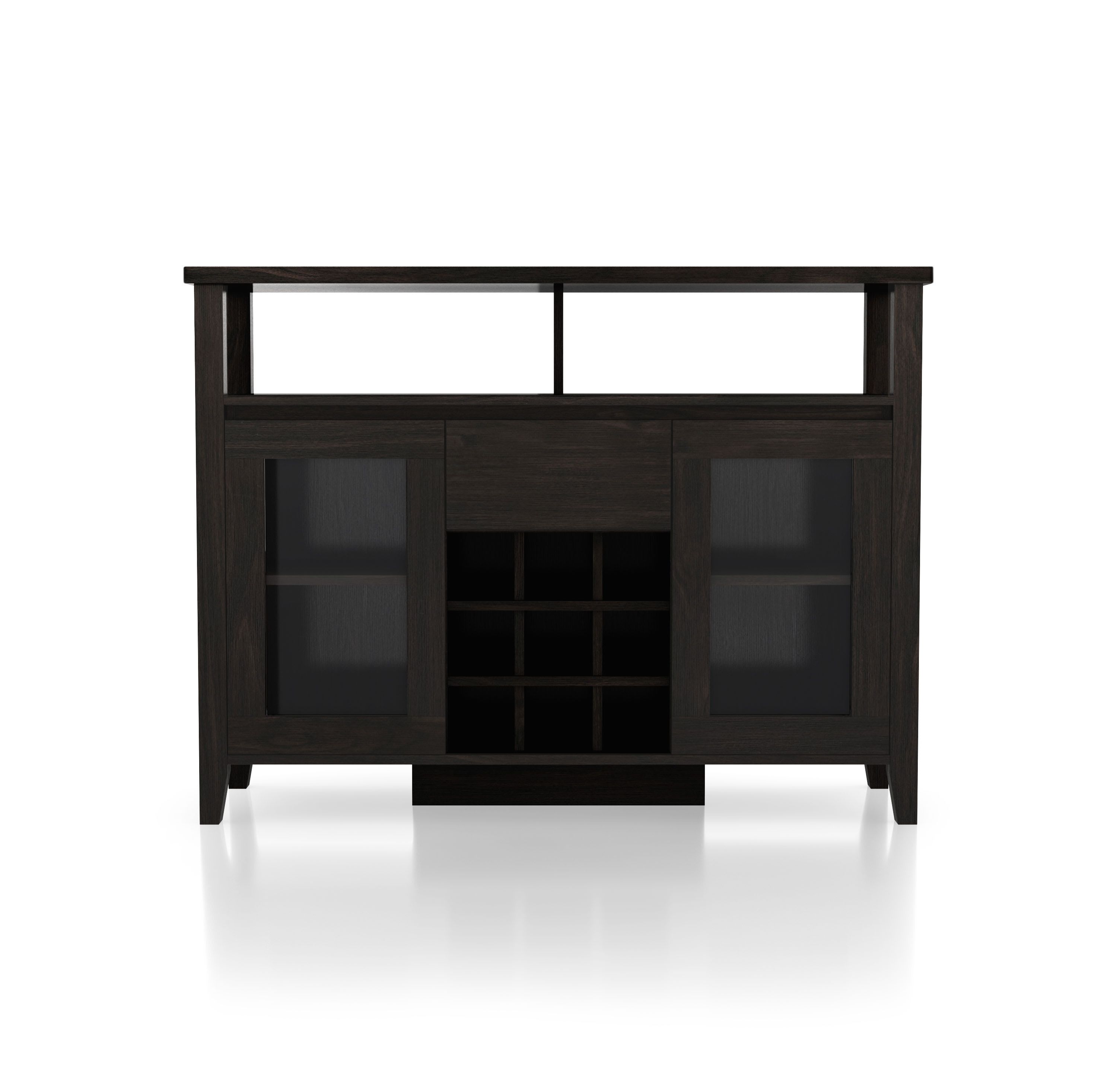 Nurre 47-inch Buffet with Glass Cabinets