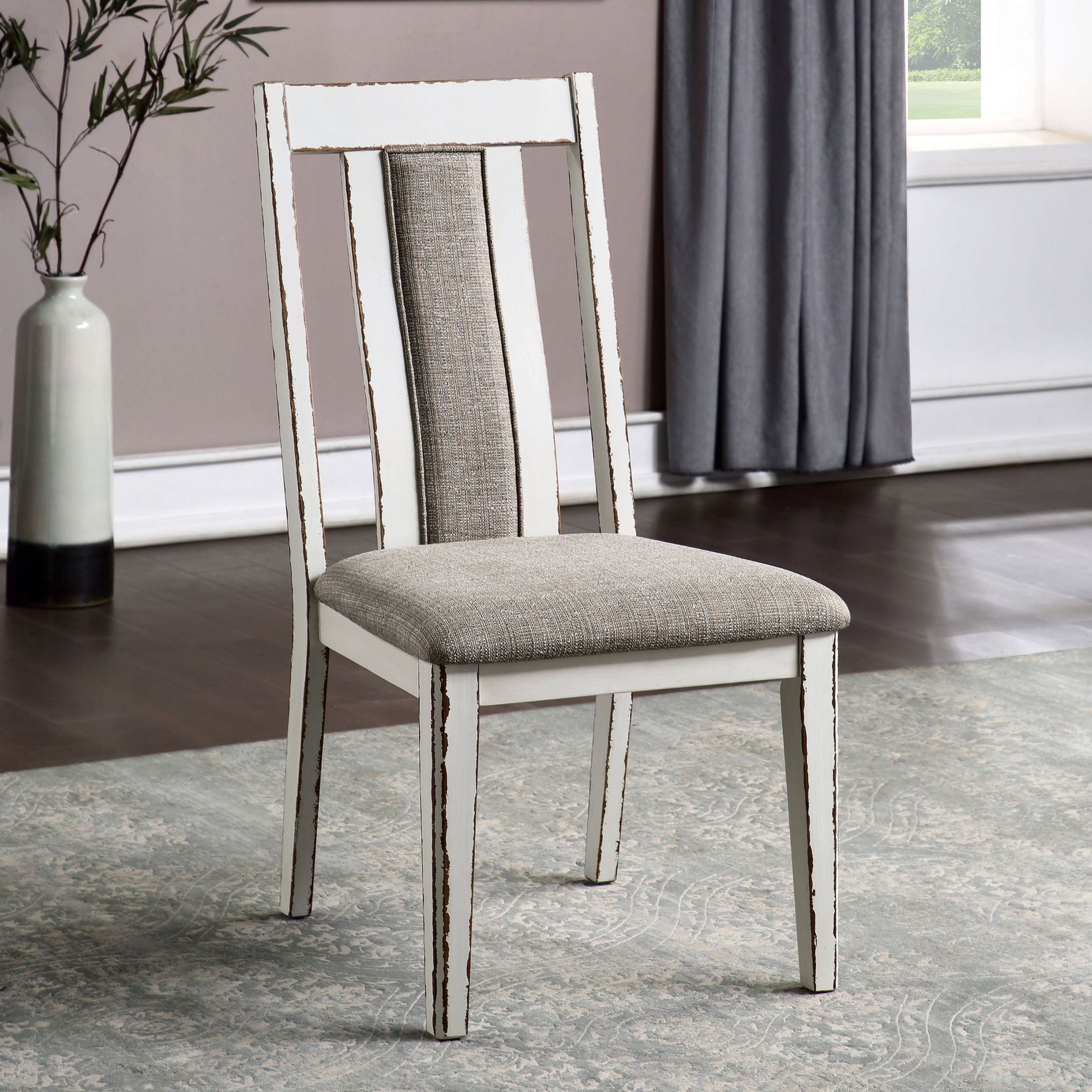 Moterin Set of 2 Dining Side Chairs
