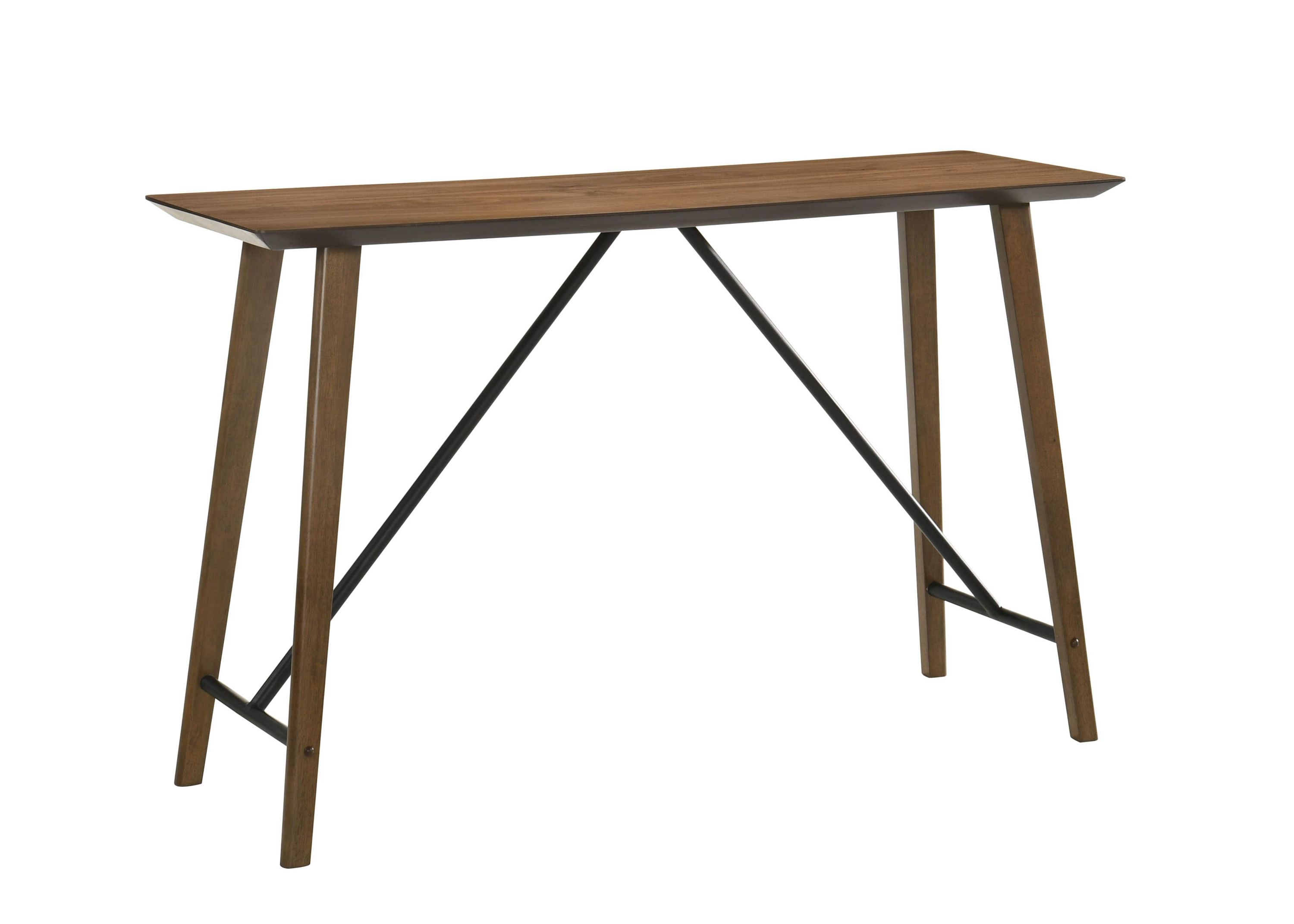 Jerrin 59-Inch Walnut Counter Height Dining Table