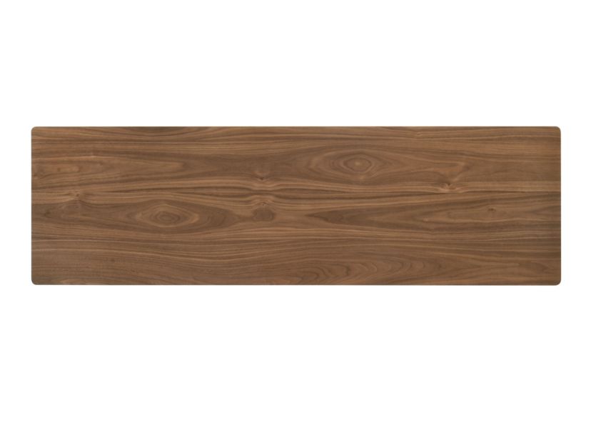 Jerrin 59-Inch Walnut Counter Height Dining Table