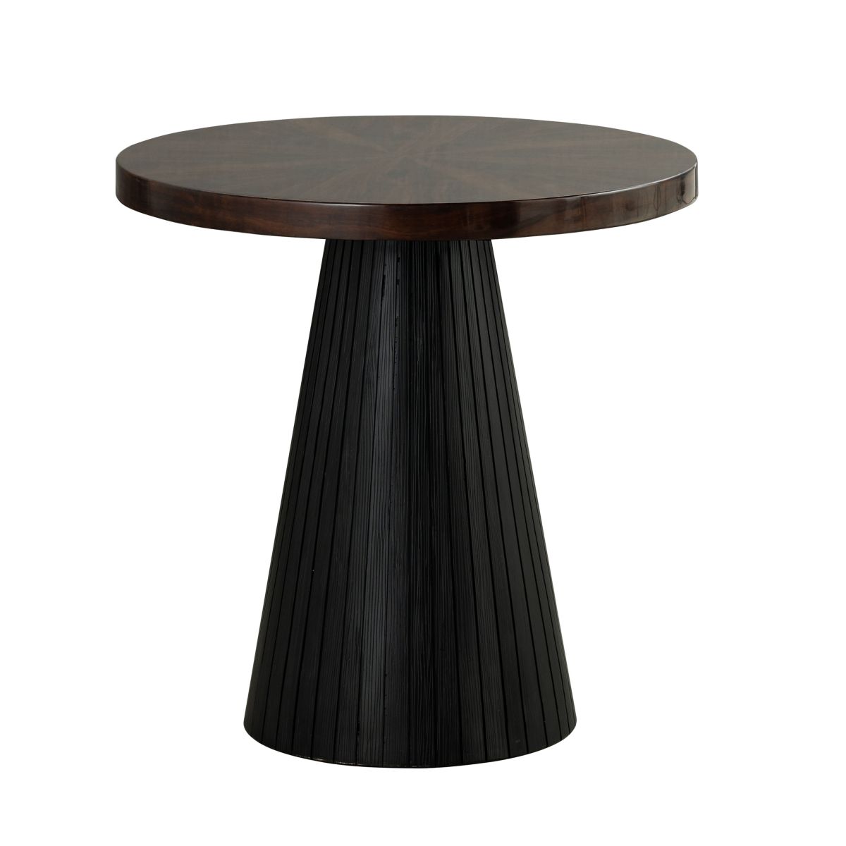 Furniture of America Rhode 22-inch Black Round Top End Table | Belk